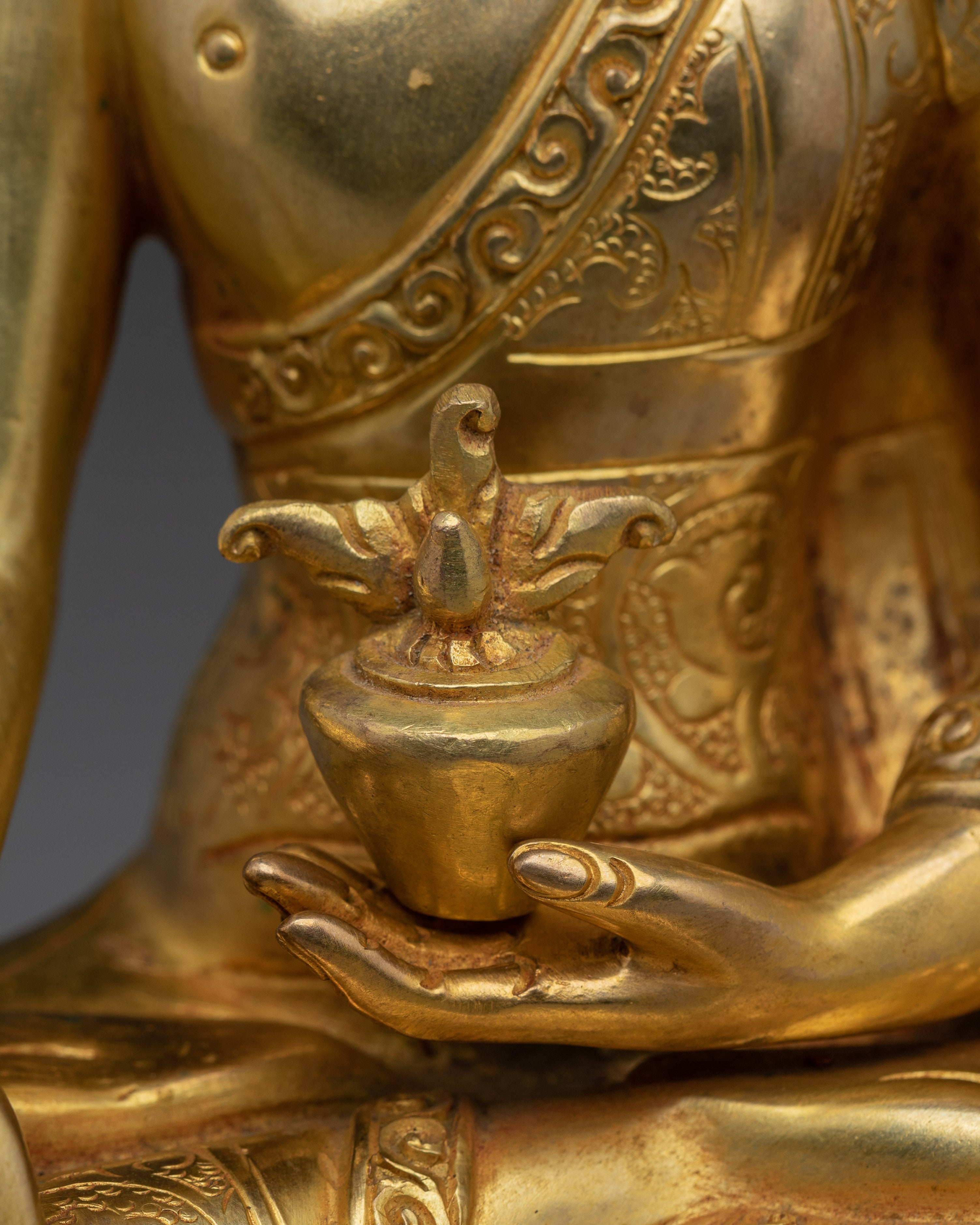 Revered Three Buddha Statue Set | Buddha Trinity Artwork
