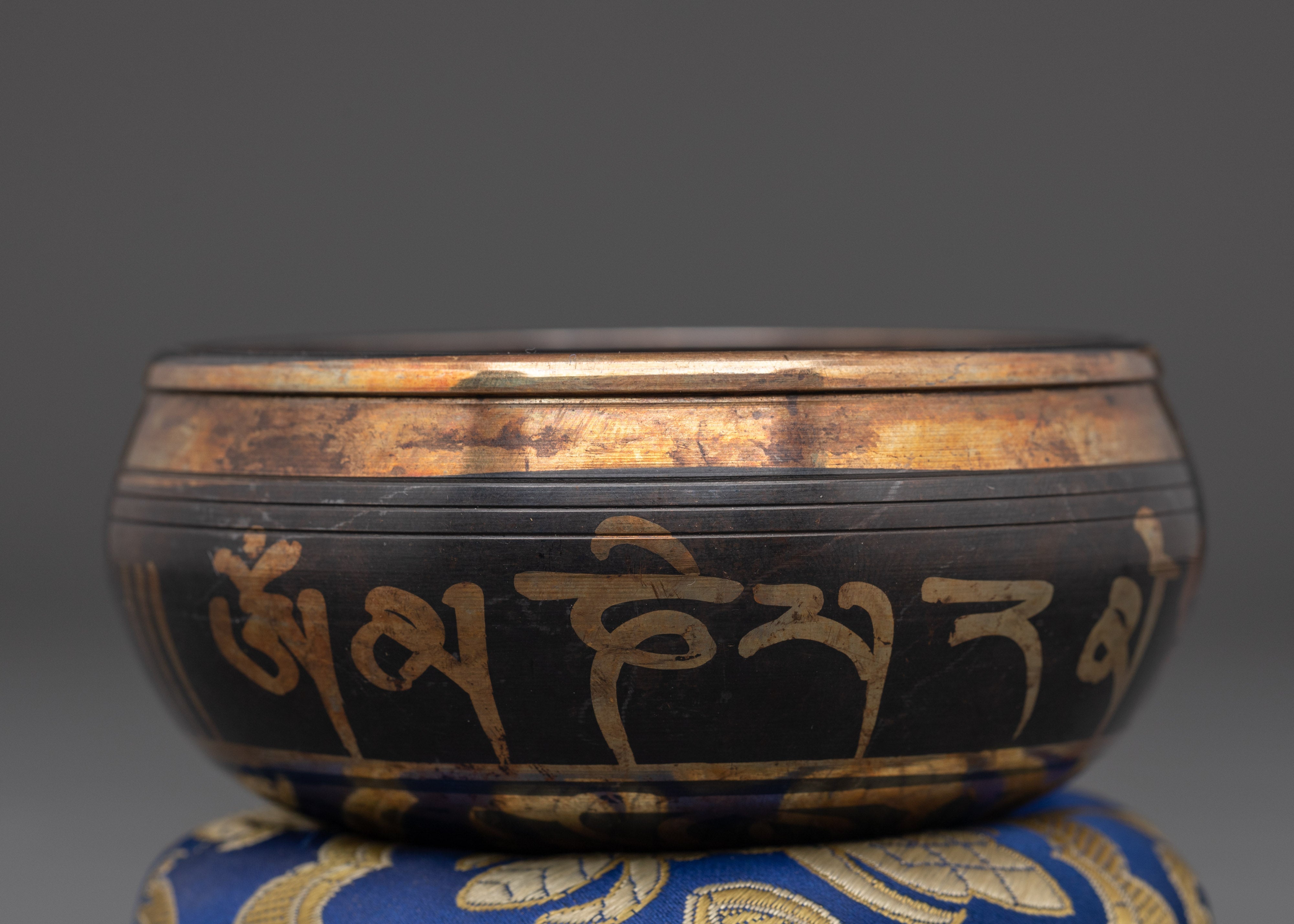 Handcrafted Bronze Singing Bowl |  Sound Healing Bowl with Stick for Meditation
