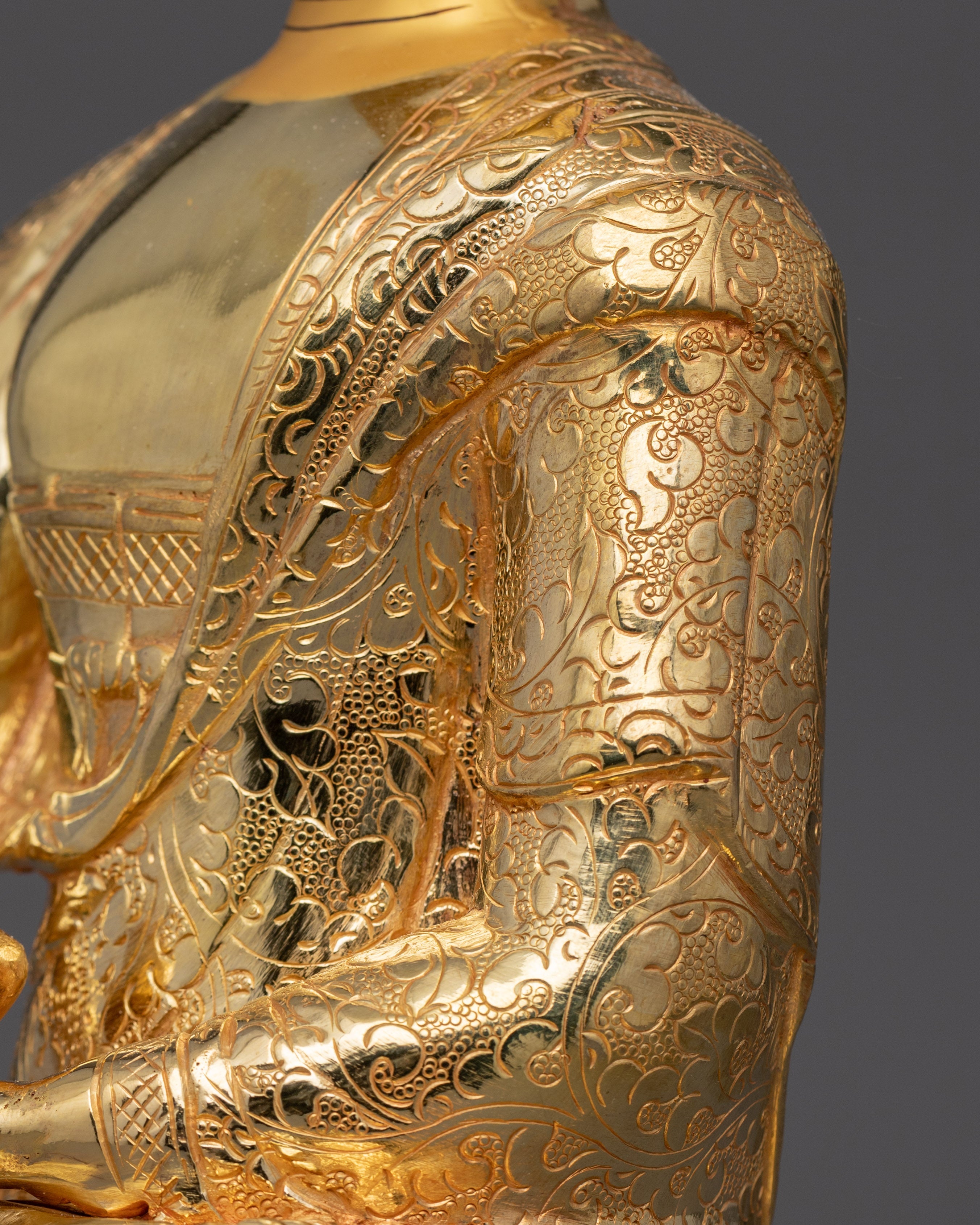 Shakyamuni Buddha Buddhist Shrine Decor | Enlightenment and Peace Statue