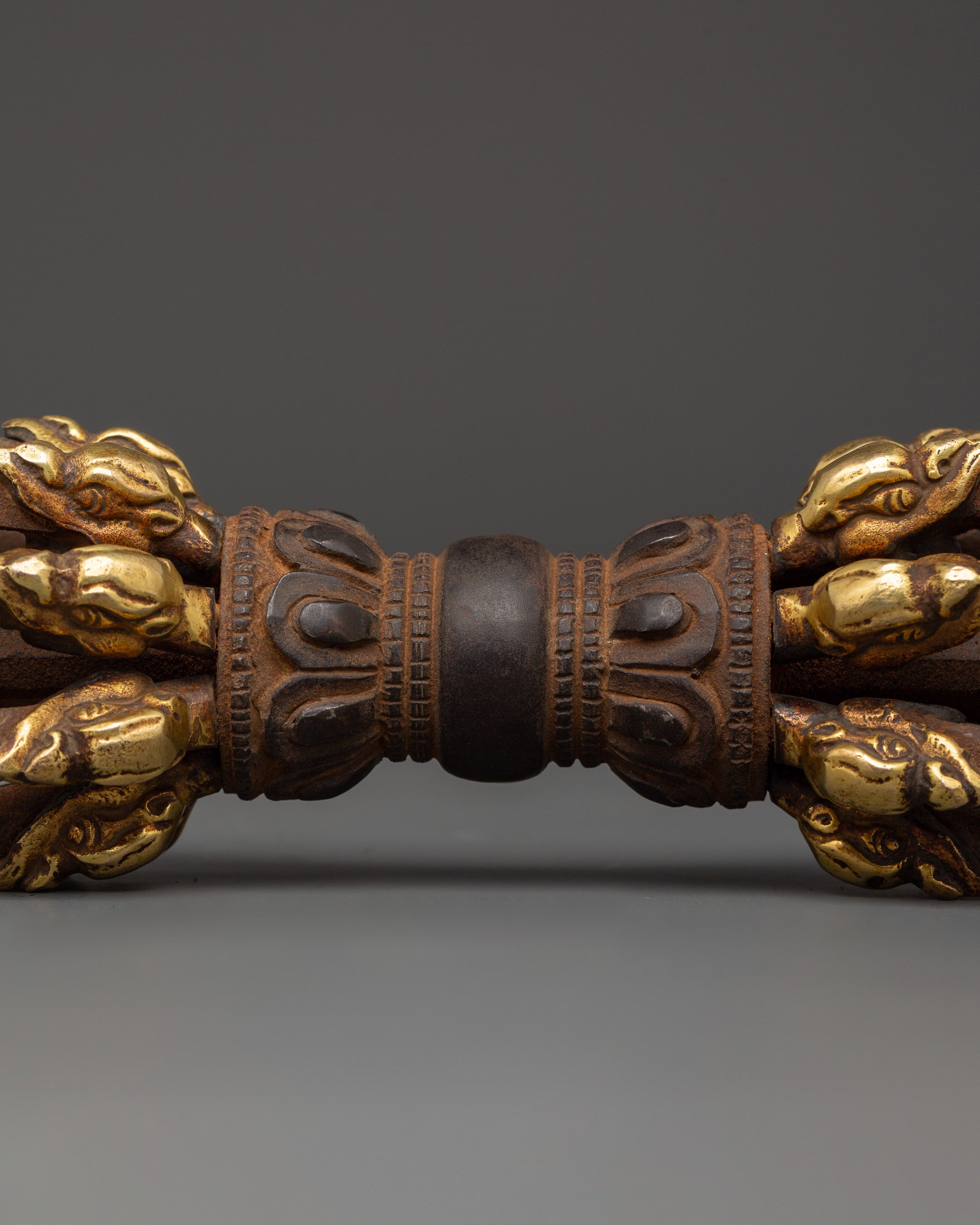 Traditional Tibetan Vajra | Handcrafted Ritual Scepter for Spiritual Practice
