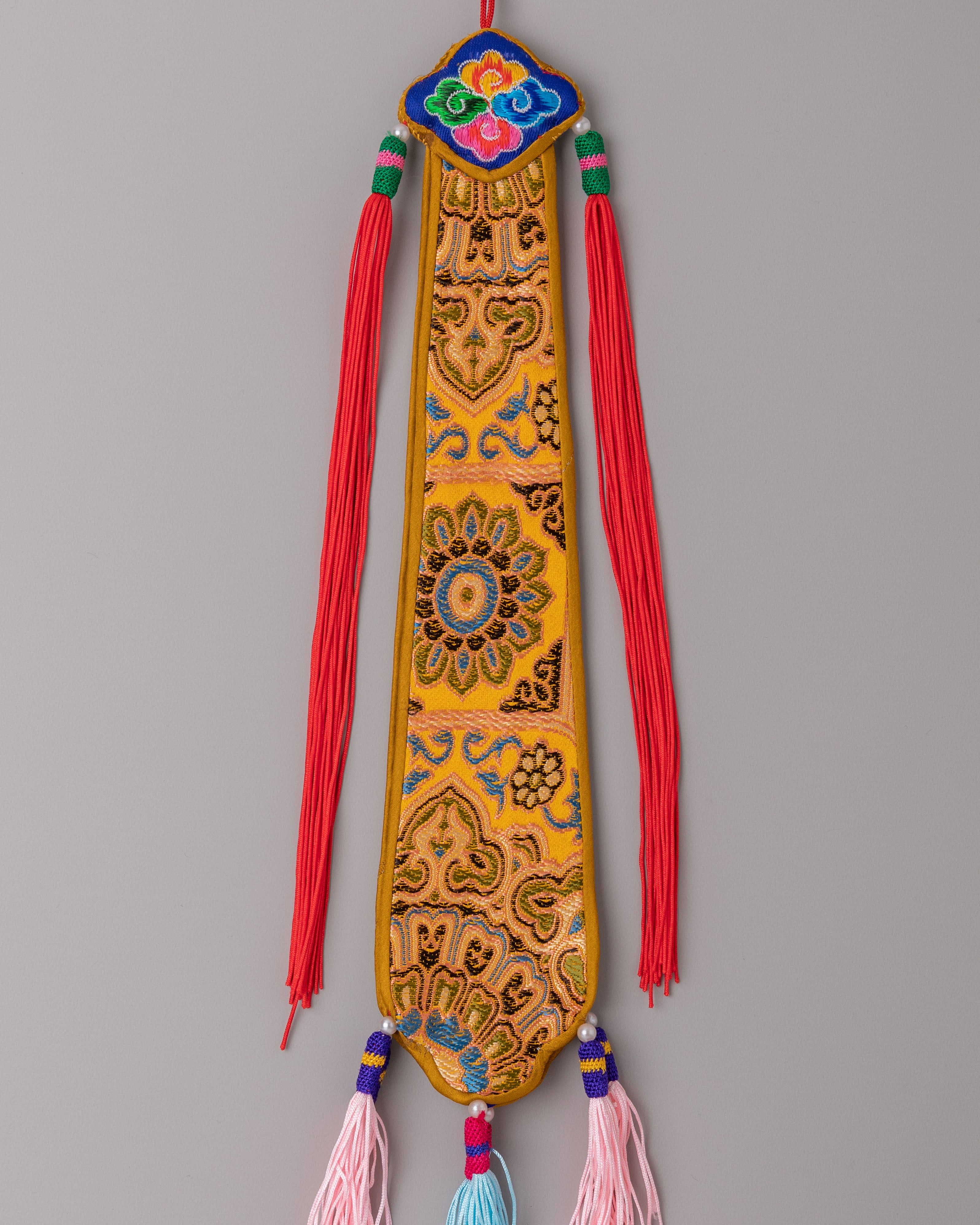 Damaru Tail for Buddhist Ritual Instruments | Tibetan Buddhist Drum Ornament
