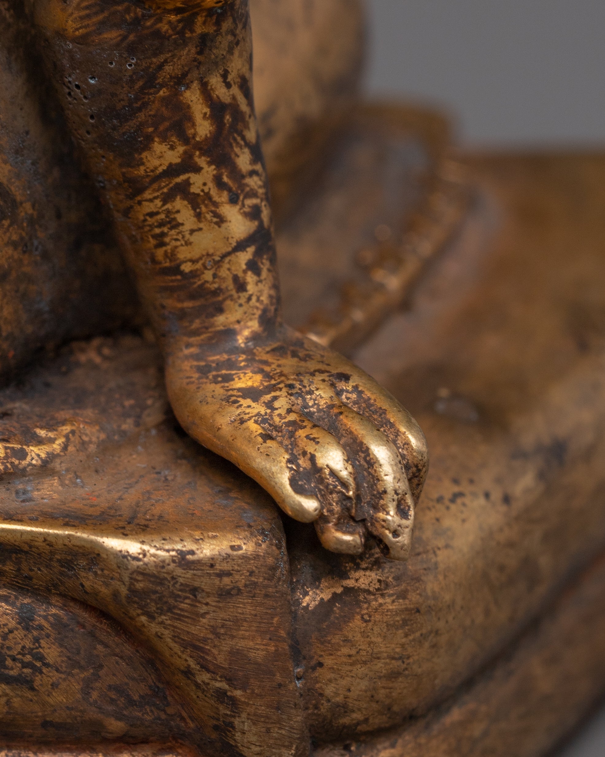 Handmade Milarepa Art, Tibetan Buddhist Yogi