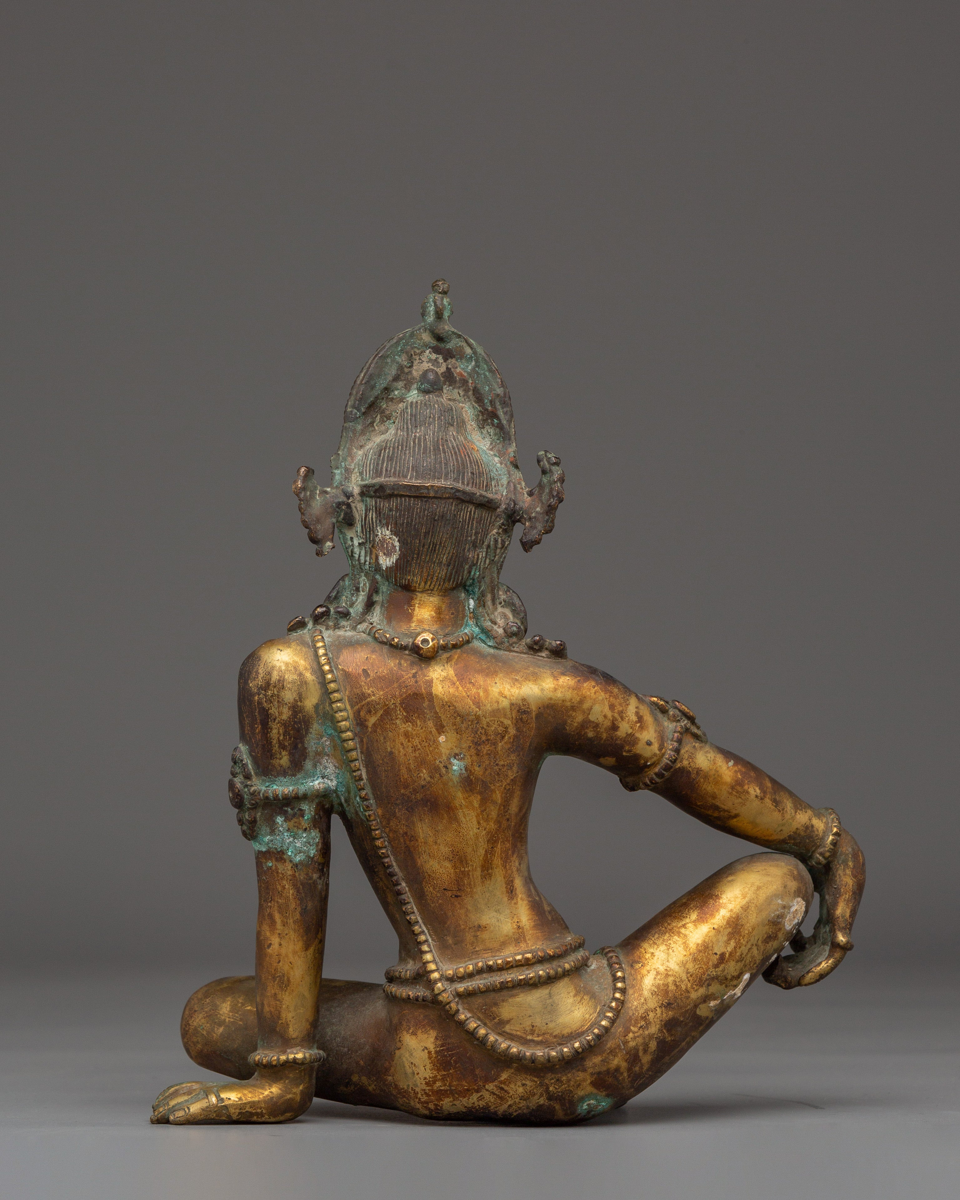 Lokeshwor Statue with Antique Finish | Guardian of Compassion and Peace