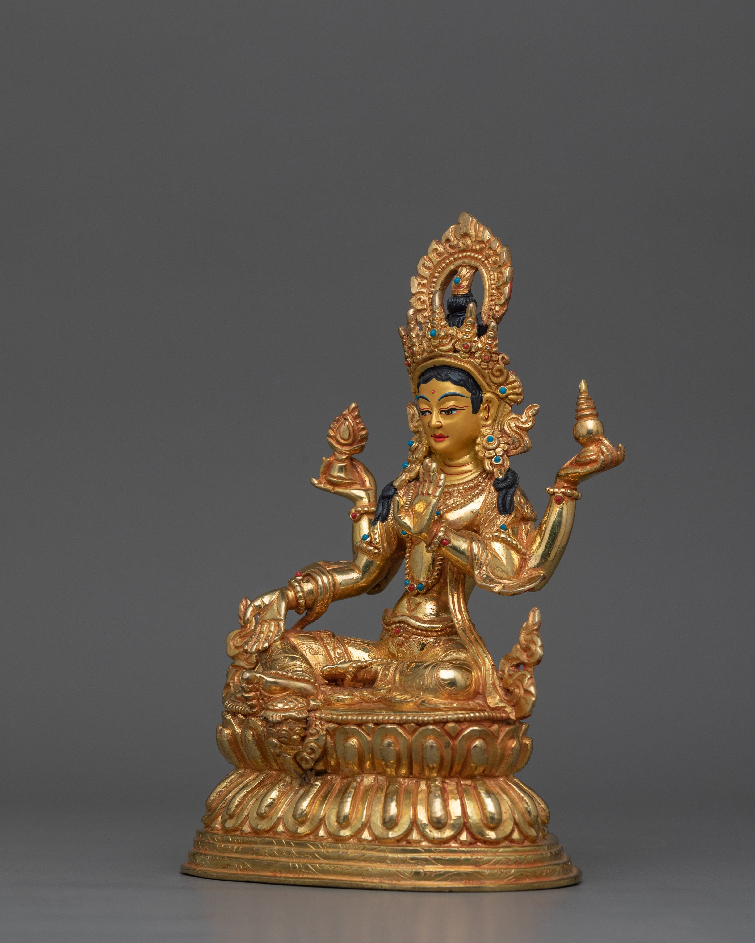 Himalayan Statue Dhan Lakshmi | The Goddess of material wealth