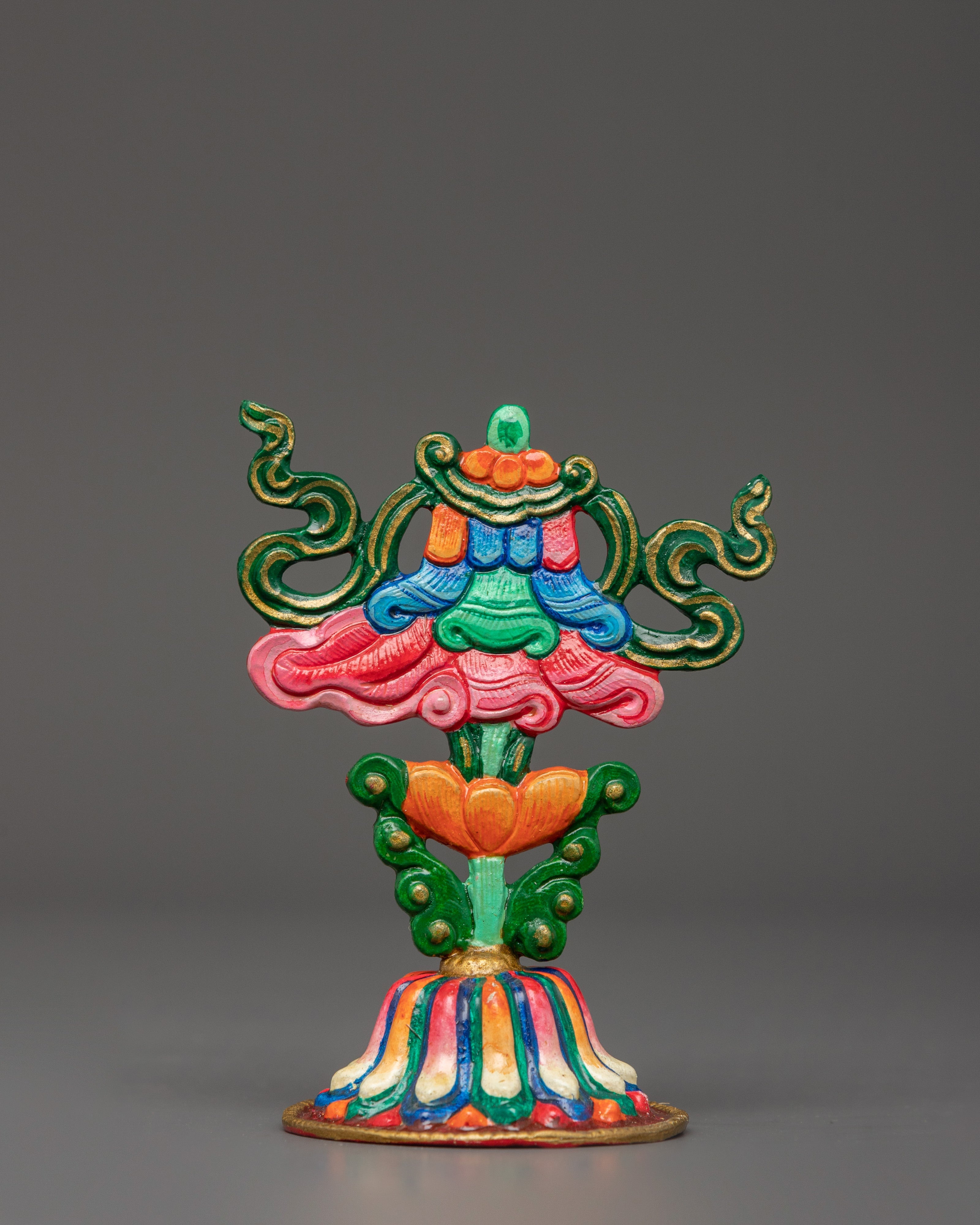 Colorful Buddhist 8 Auspicious Symbols | Buddhist Spiritual Decor