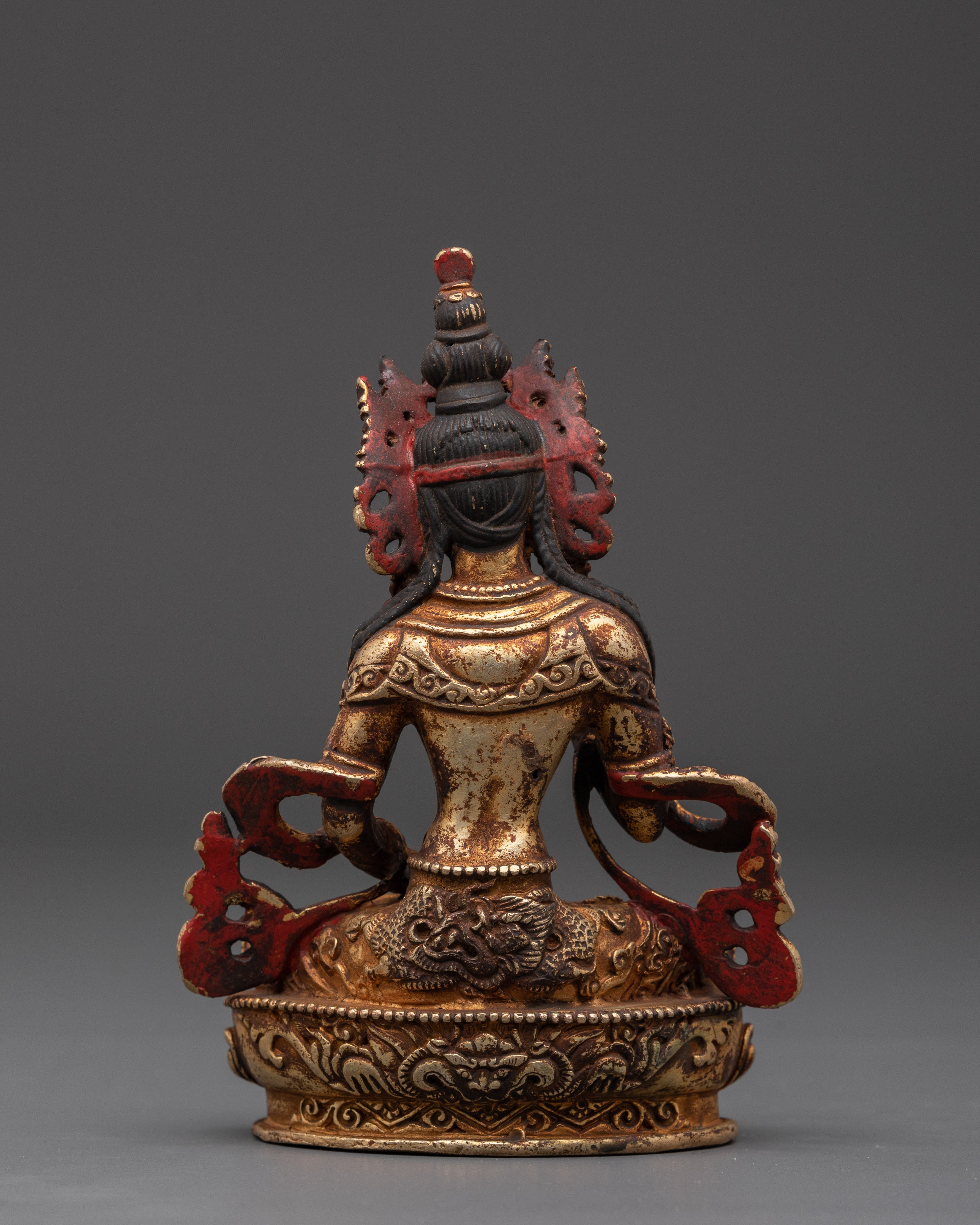Seated Vajrasattva Statue | Tibetan Buddhist Meditation Sculpture