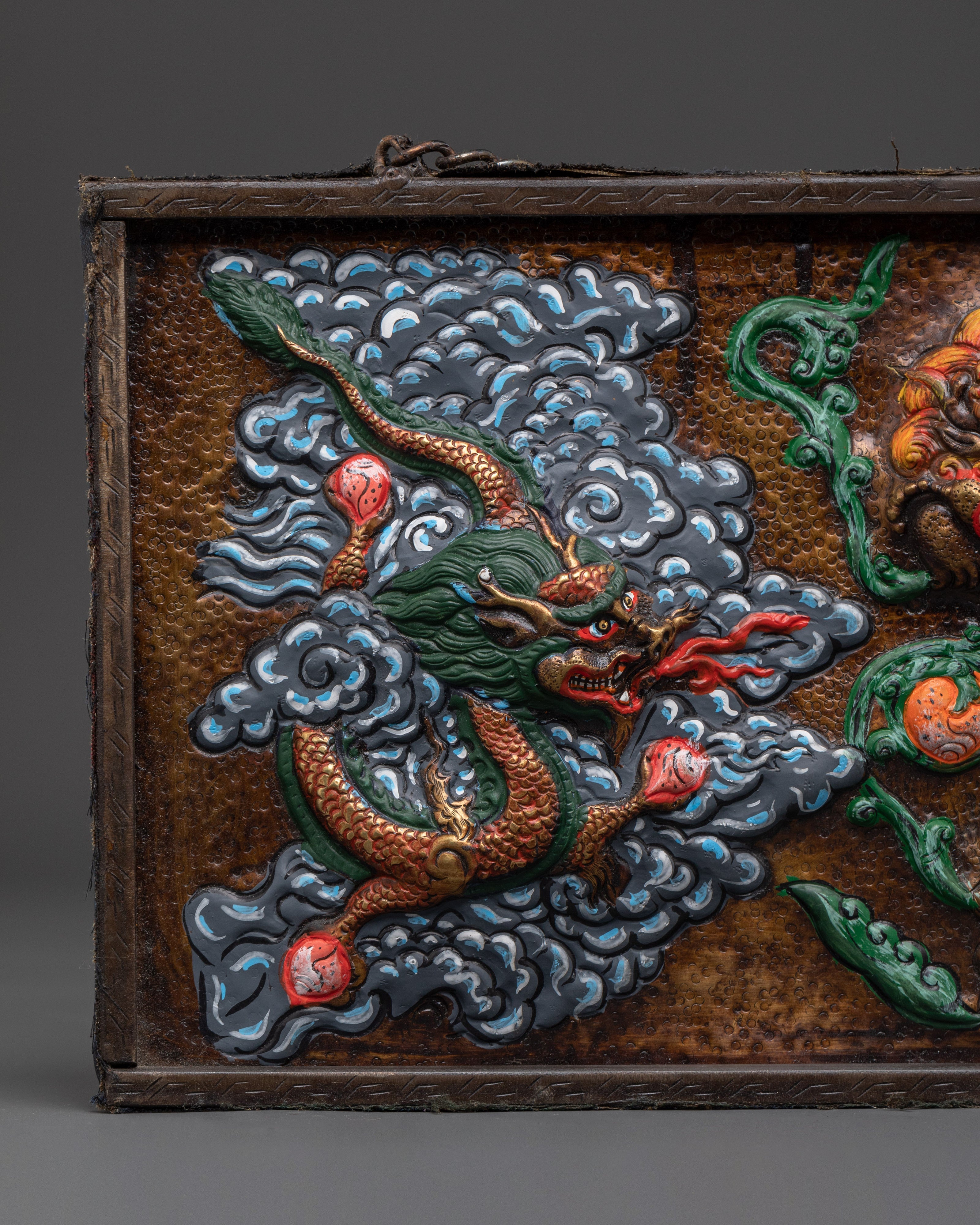 Handcrafted Sacred Wall Hanging | Tibetan Ritual Home Decor