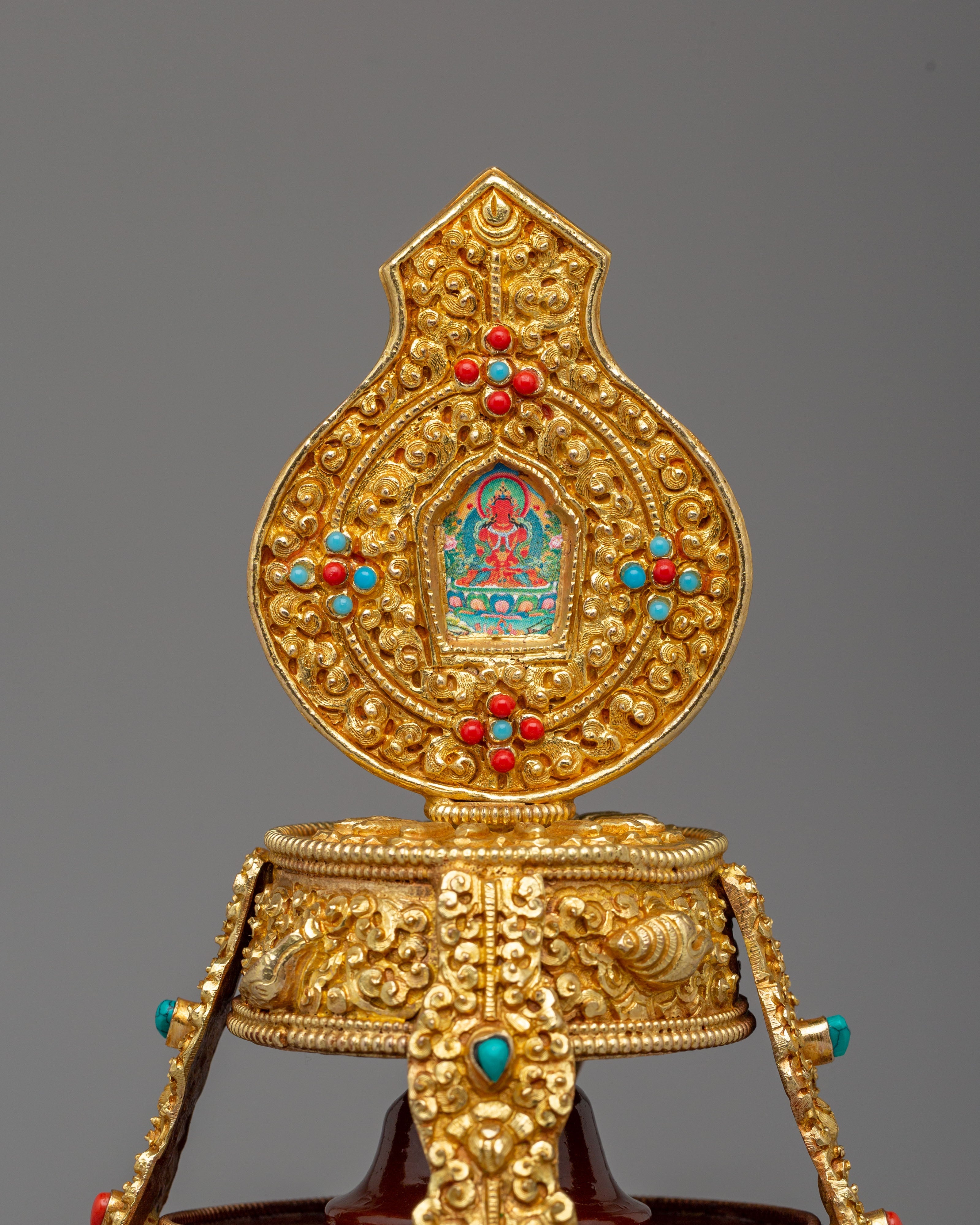 Sacred Altar Long Life Vase | Buddhist Long Life Offering Vase