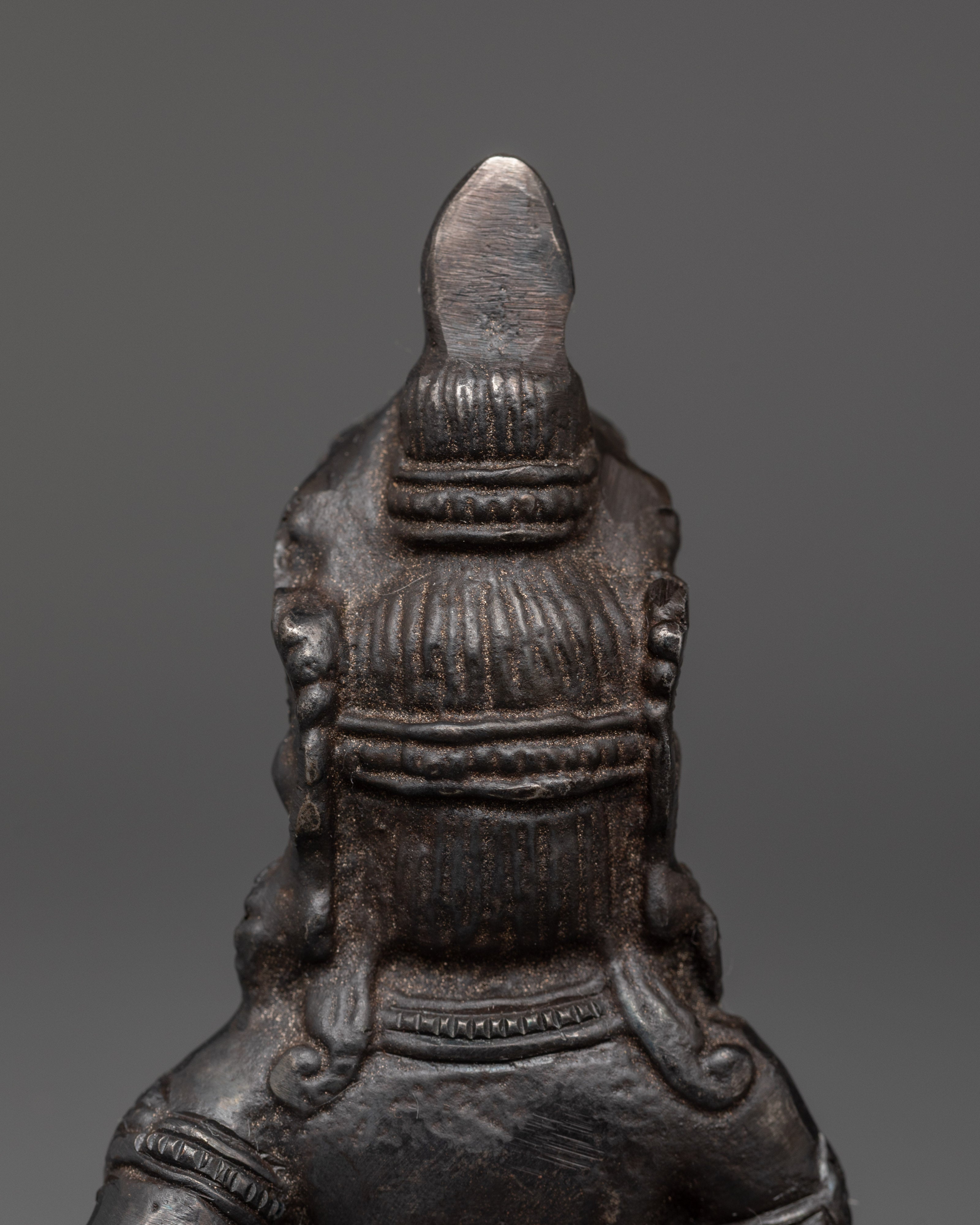 Tibetan Wealth Guardian Dzambhala Figurine | Lord of Wealth and Prosperity