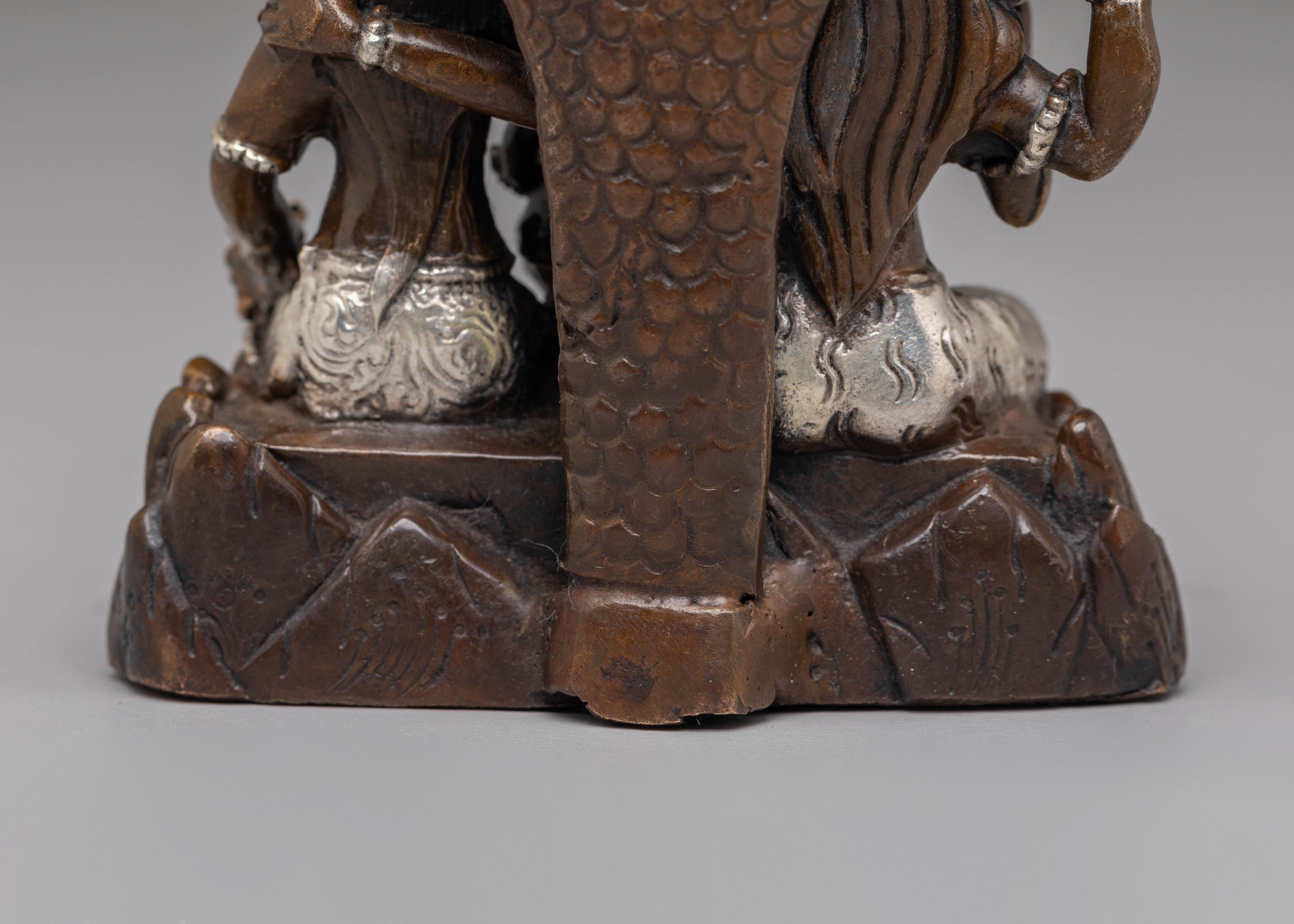 Handmade Hindu Shiva Family Statue | Sacred Symbol of Family Unity and Devotion