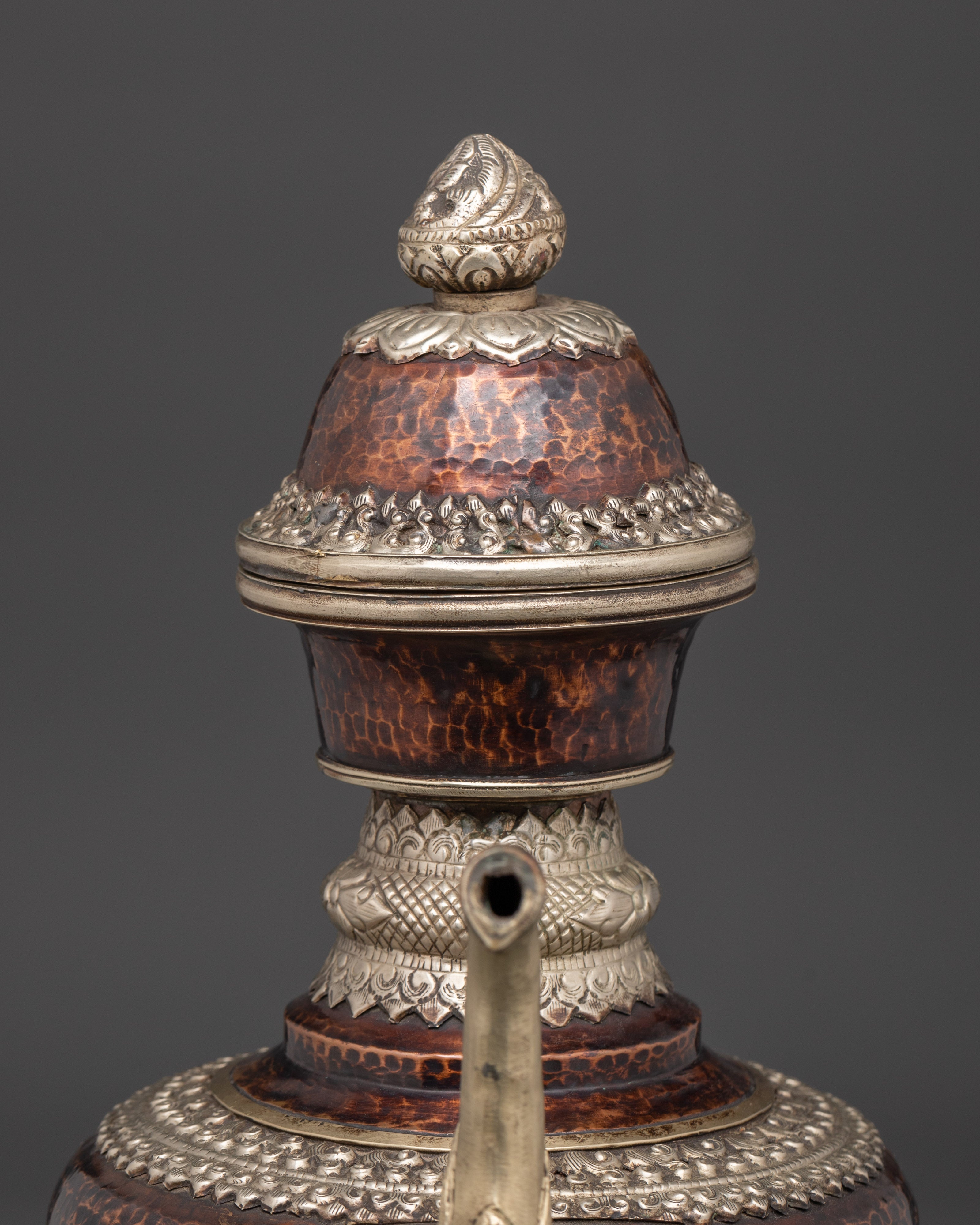 Traditional Handmade Tea Pot | Antique-Style Spiritual Decor