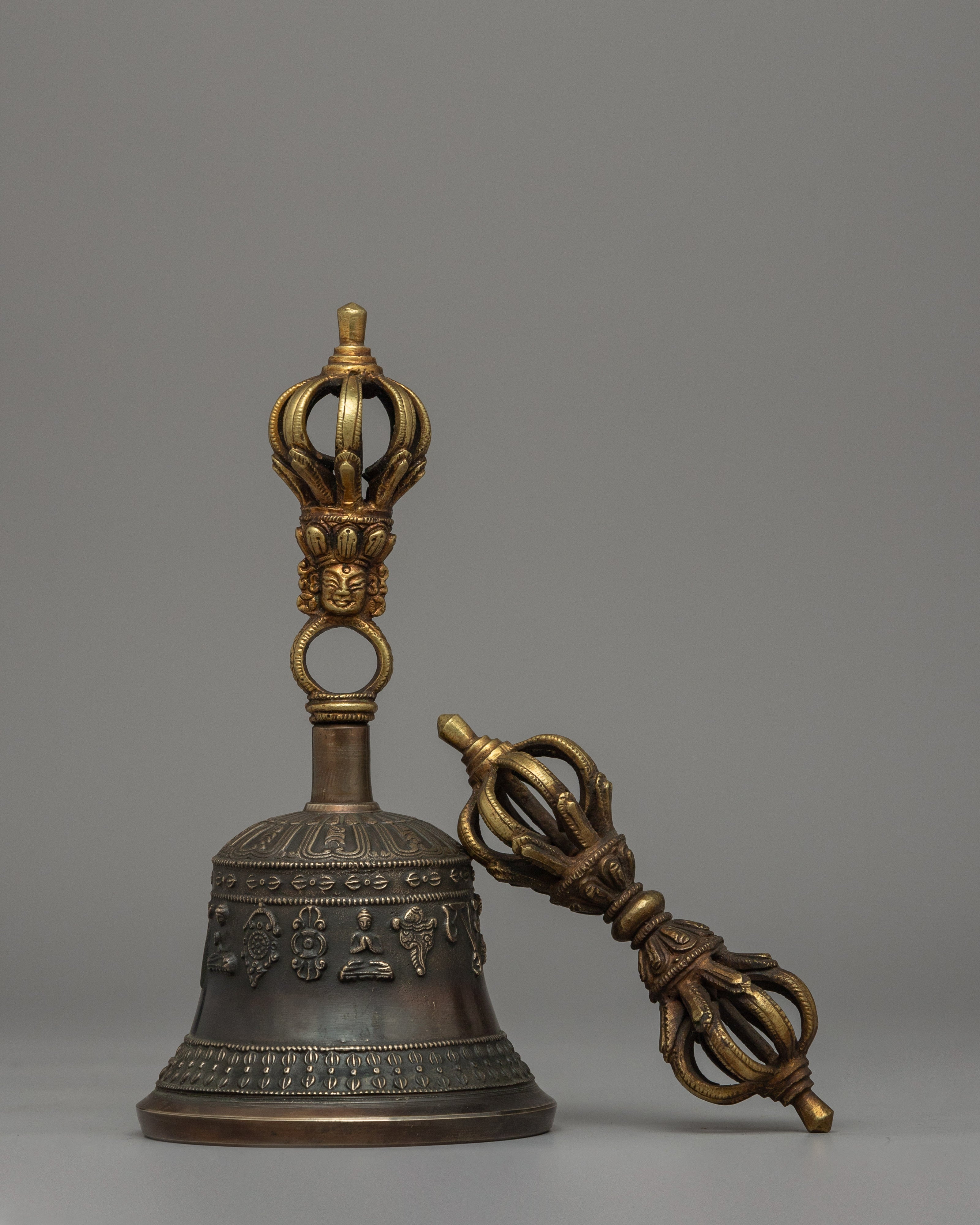Vajra and Bell Set | A Sacred Pair for Rituals