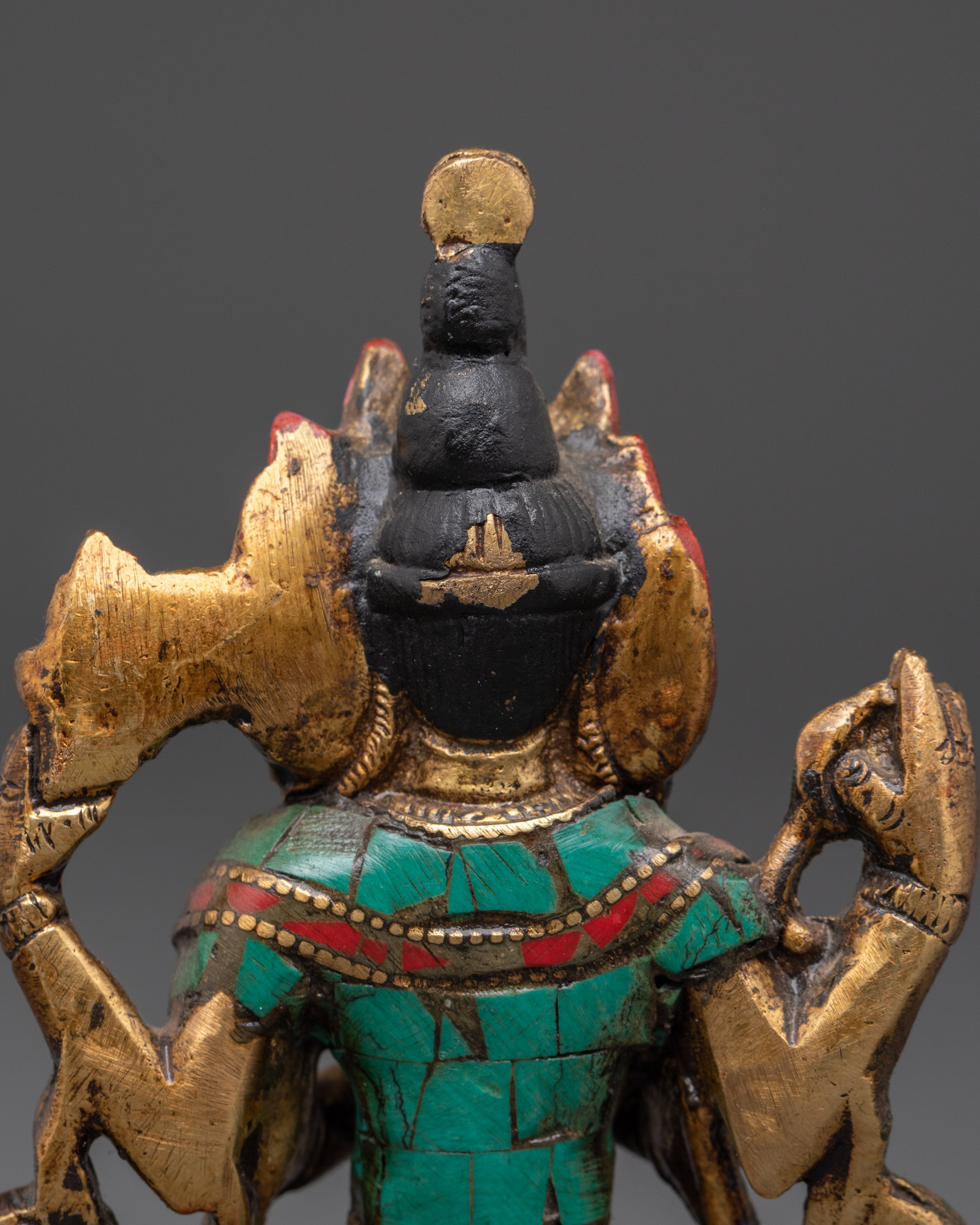 Handcrafted Tibetan Chenrezig Deity | Symbol of Compassion, Healing & Protection