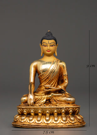 Shakyamuni Buddha in Bhumisparsha Mudra | A Symbol of Enlightenment
