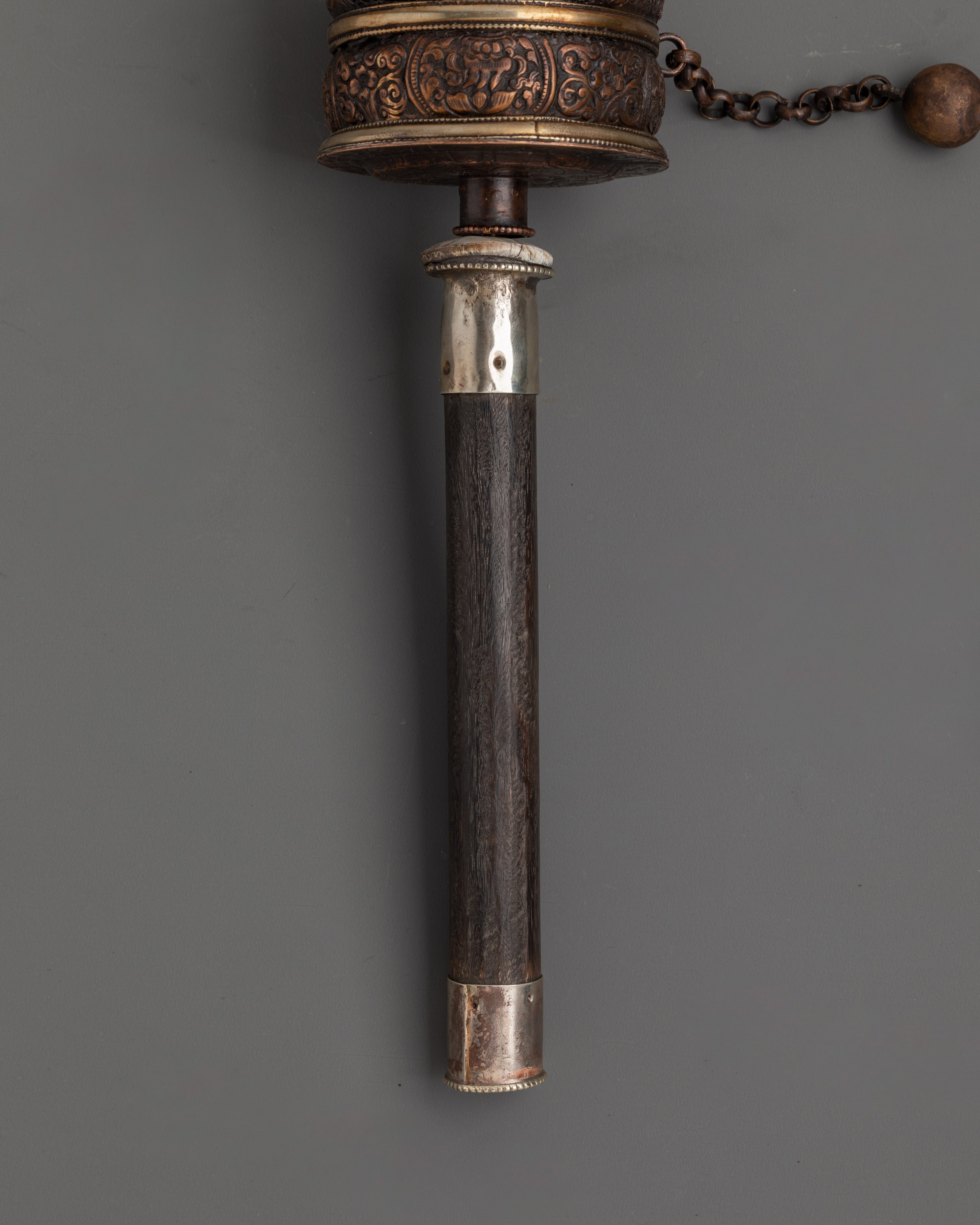 Tibetan Hand Spinner Prayer Wheel | Buddhist Meditation Item