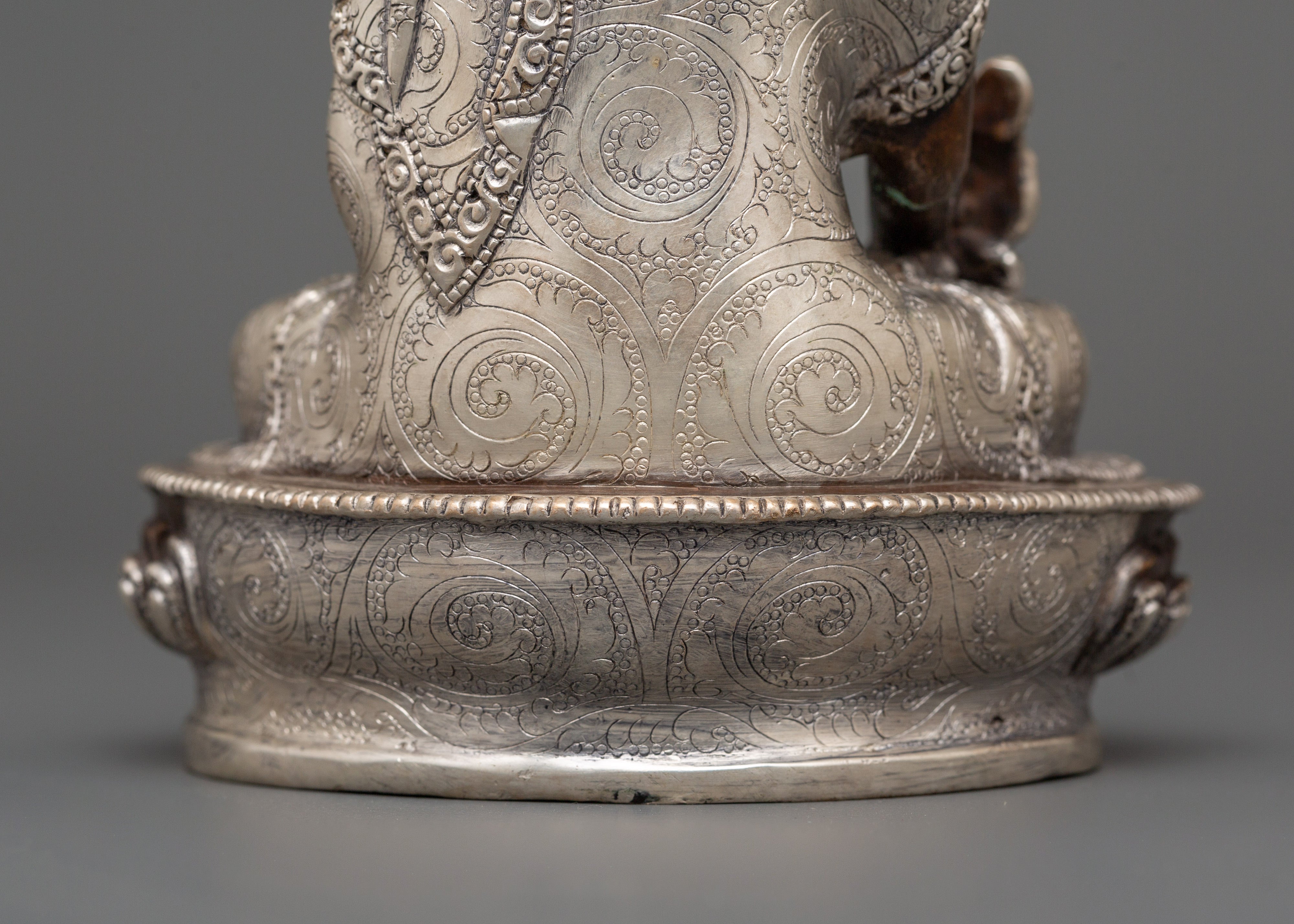 Medicine Buddha Oxidized Statue | Healing Buddha