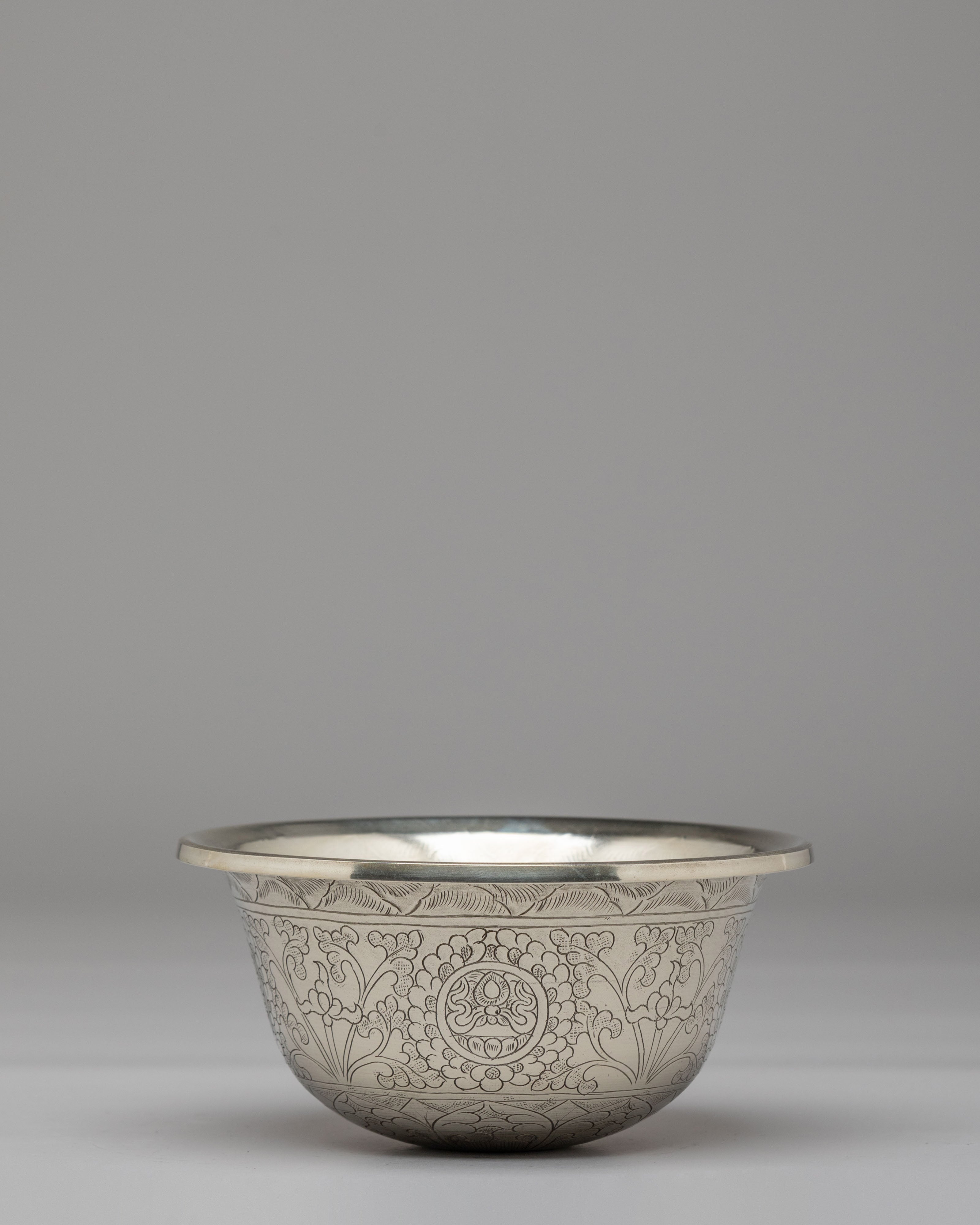 Sacred Ceremonial Offering Bowl Set | Traditional Buddhist Bowls