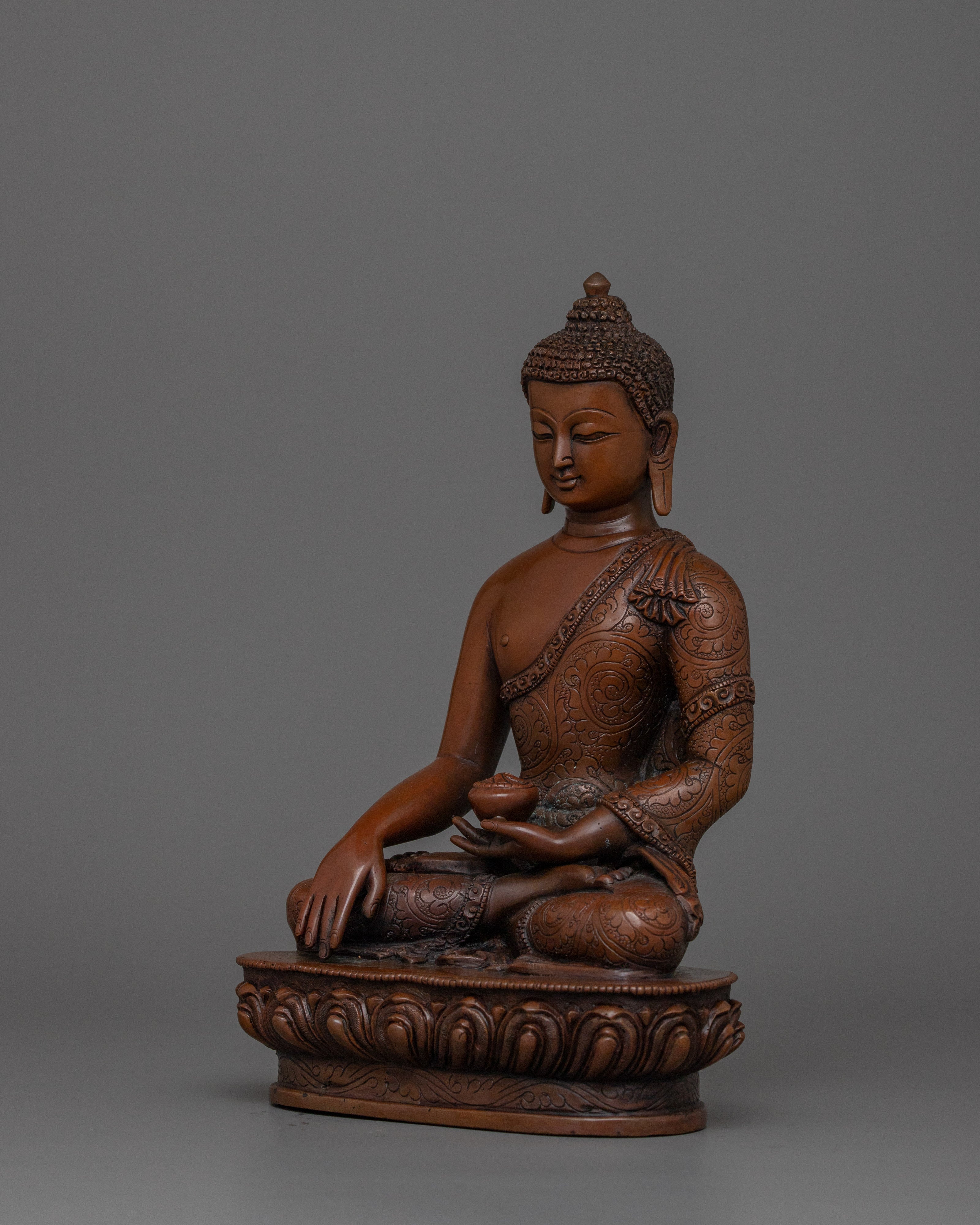 Shakyamuni in Dhyan Mudra | Tibetan Buddhist Ritual Art