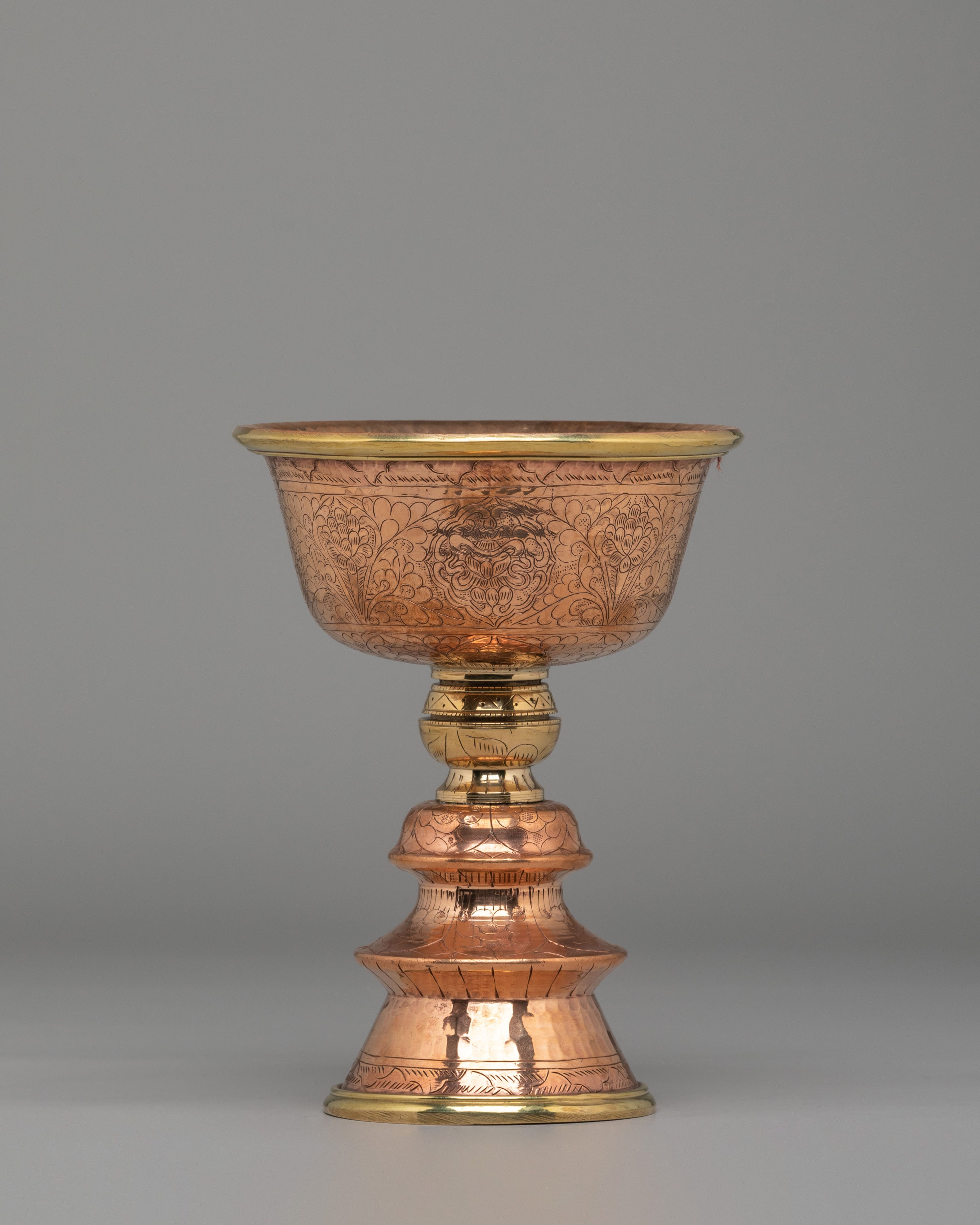Buddhist Butter Lamp for Ritual | Offering Light to Deities