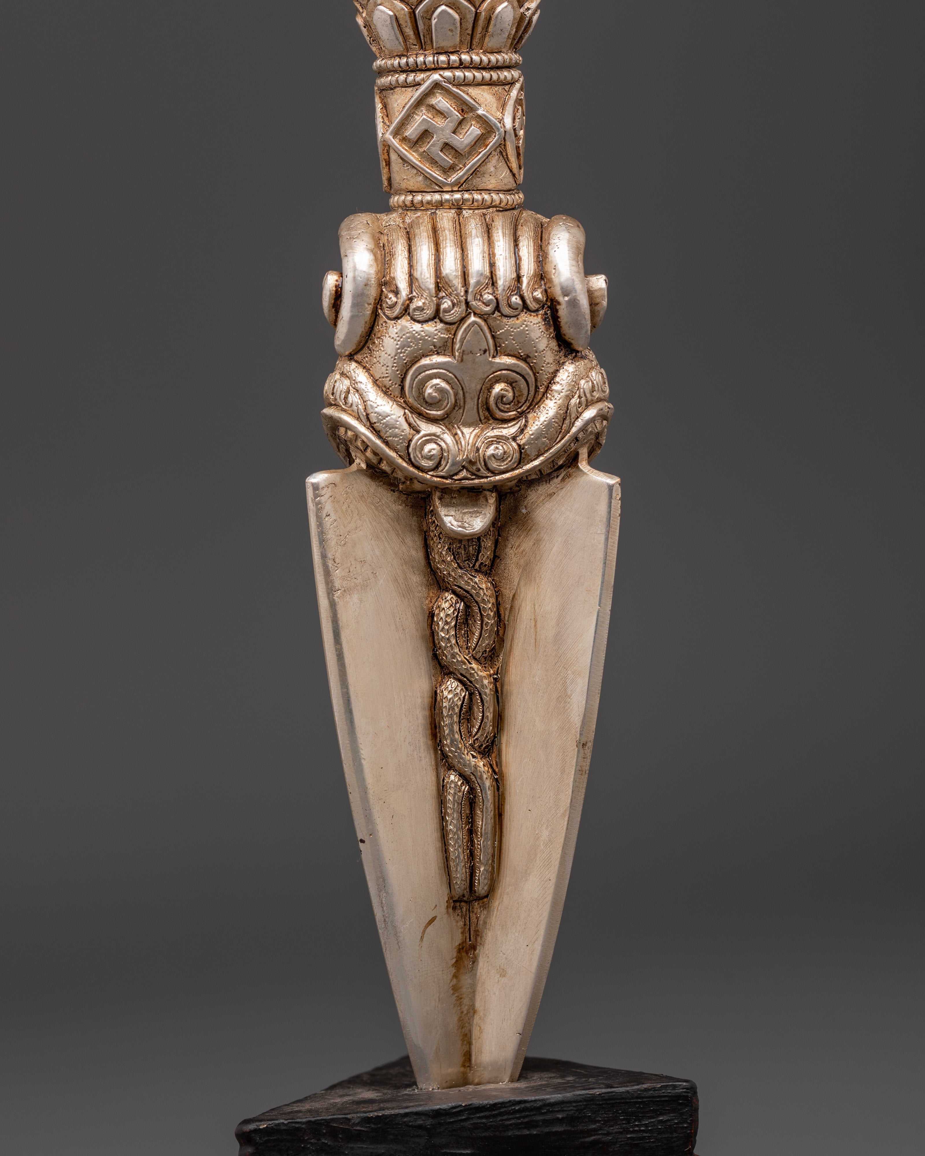 Handmade Phurba Buddhist Dagger | Sacred Ritual Tool for Protection
