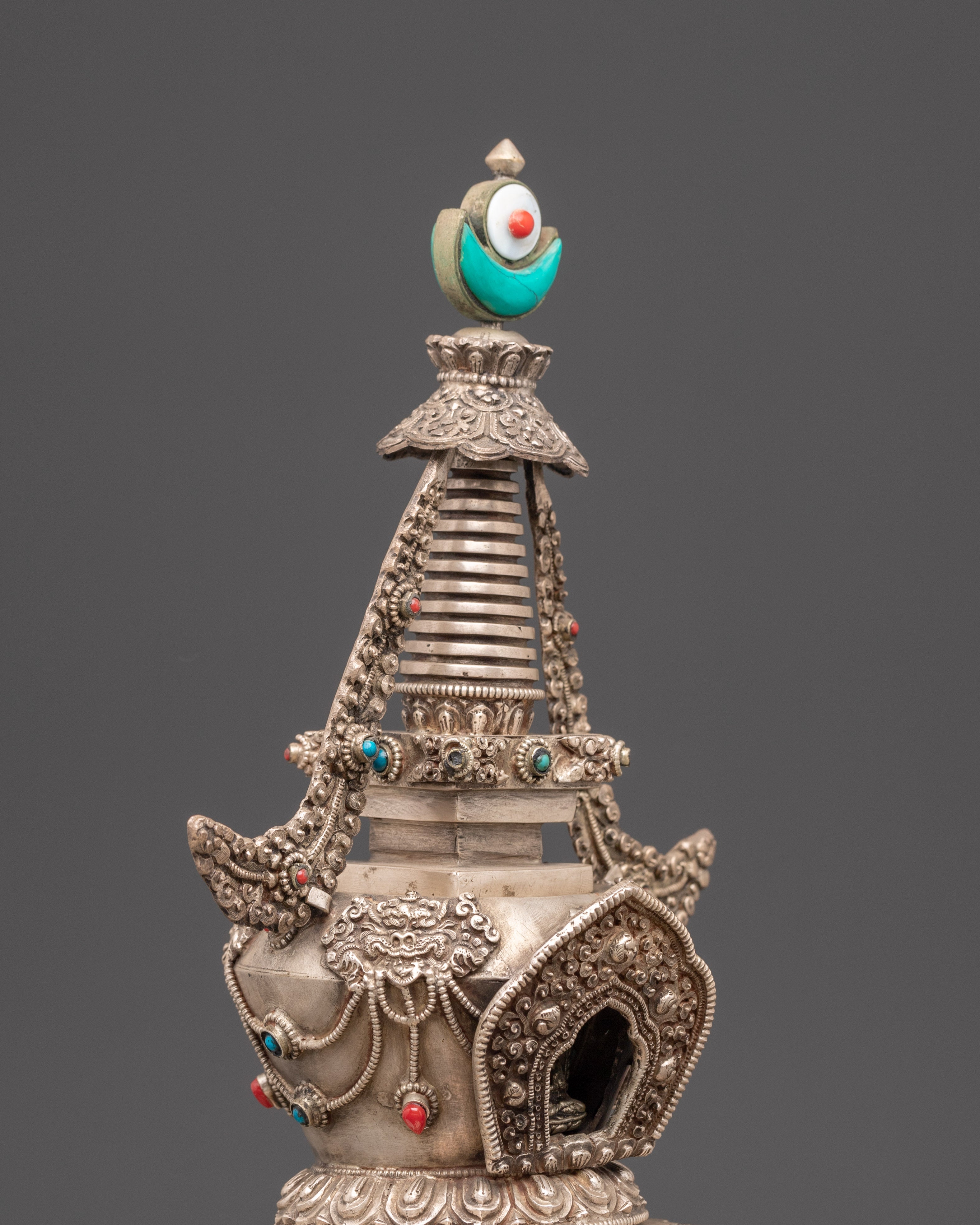 Handmade Stupa for Buddhist Ritual | Symbol of Enlightenment