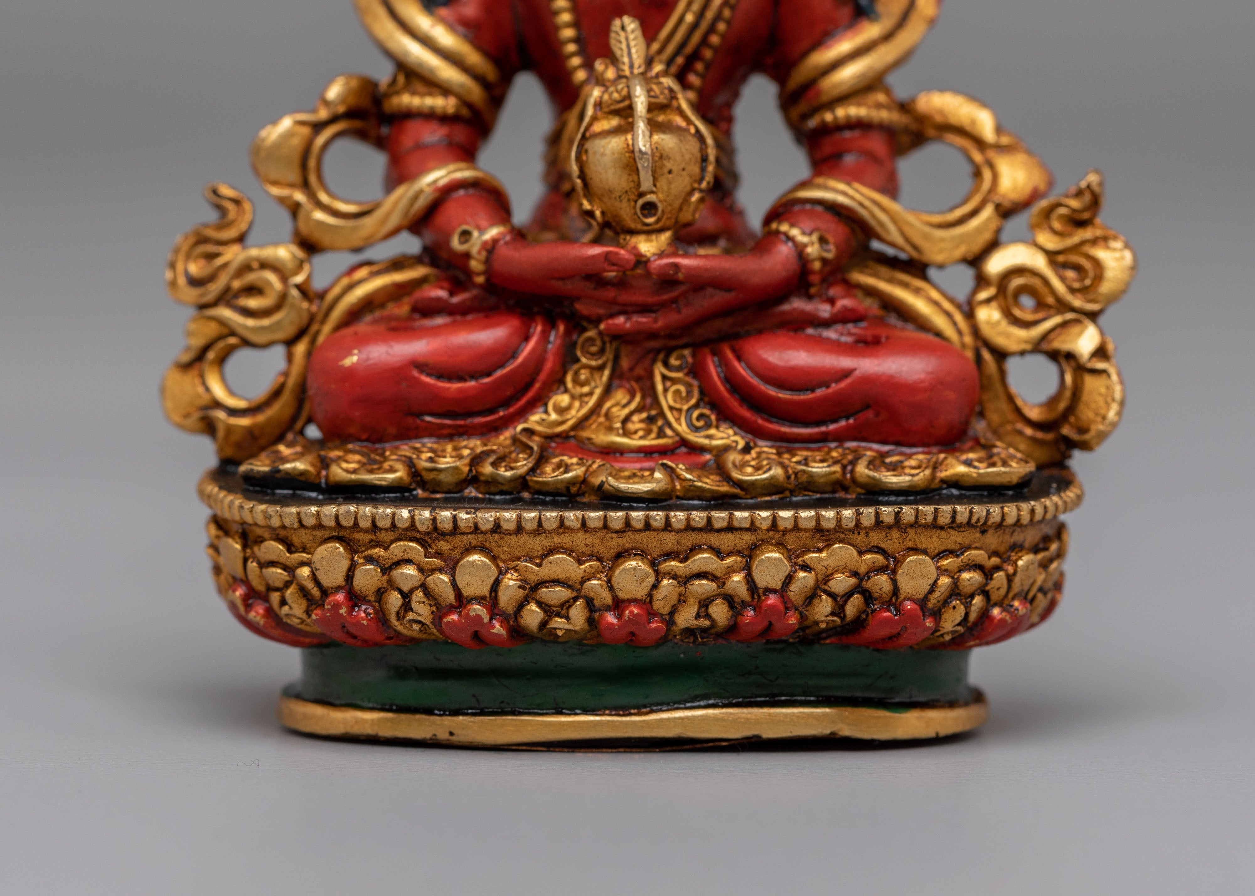 Amitayus Longevity Buddha Statue | 24K Gold Plated Buddhist Decor