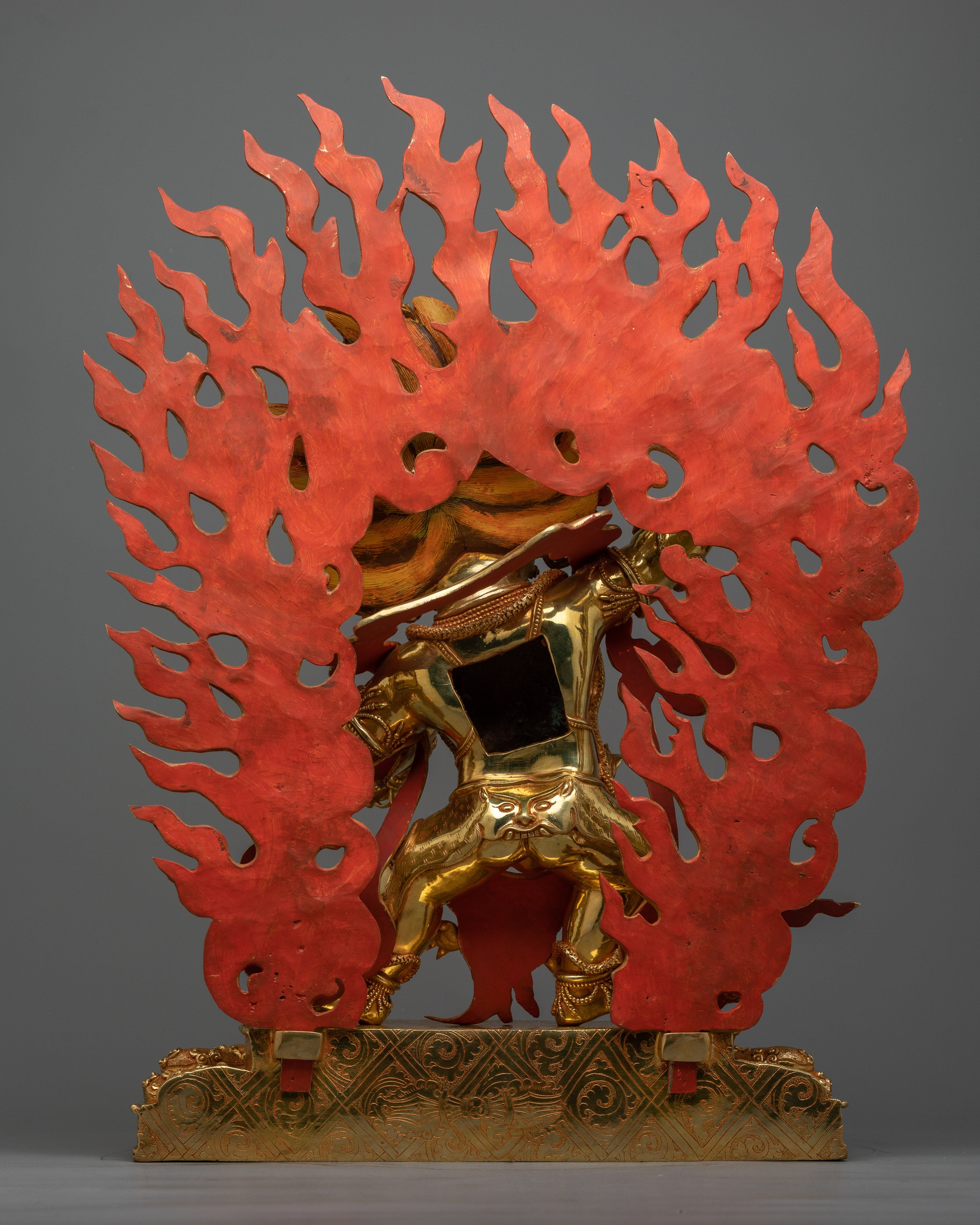 Divine Chana Dorji Buddha Statue | Vajrapani Unleash Divine Majesty