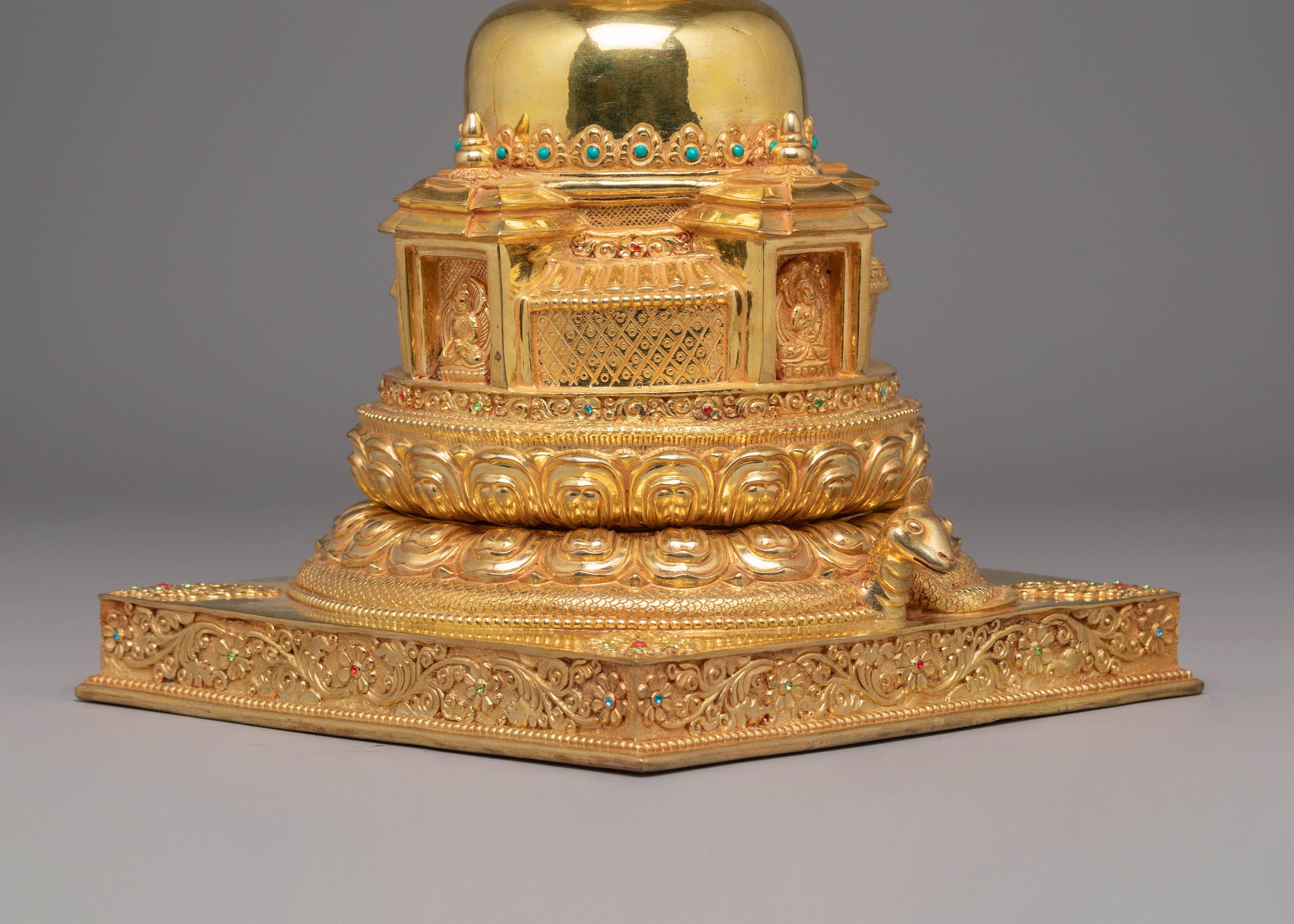 Tibetan Handmade Stupa for Ceremonies | Symbol of Enlightenment