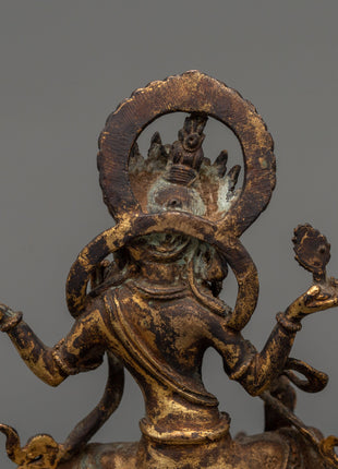 Hindu Wealth Deity Laxmi Statue | Prosperity and Blessings Figurine