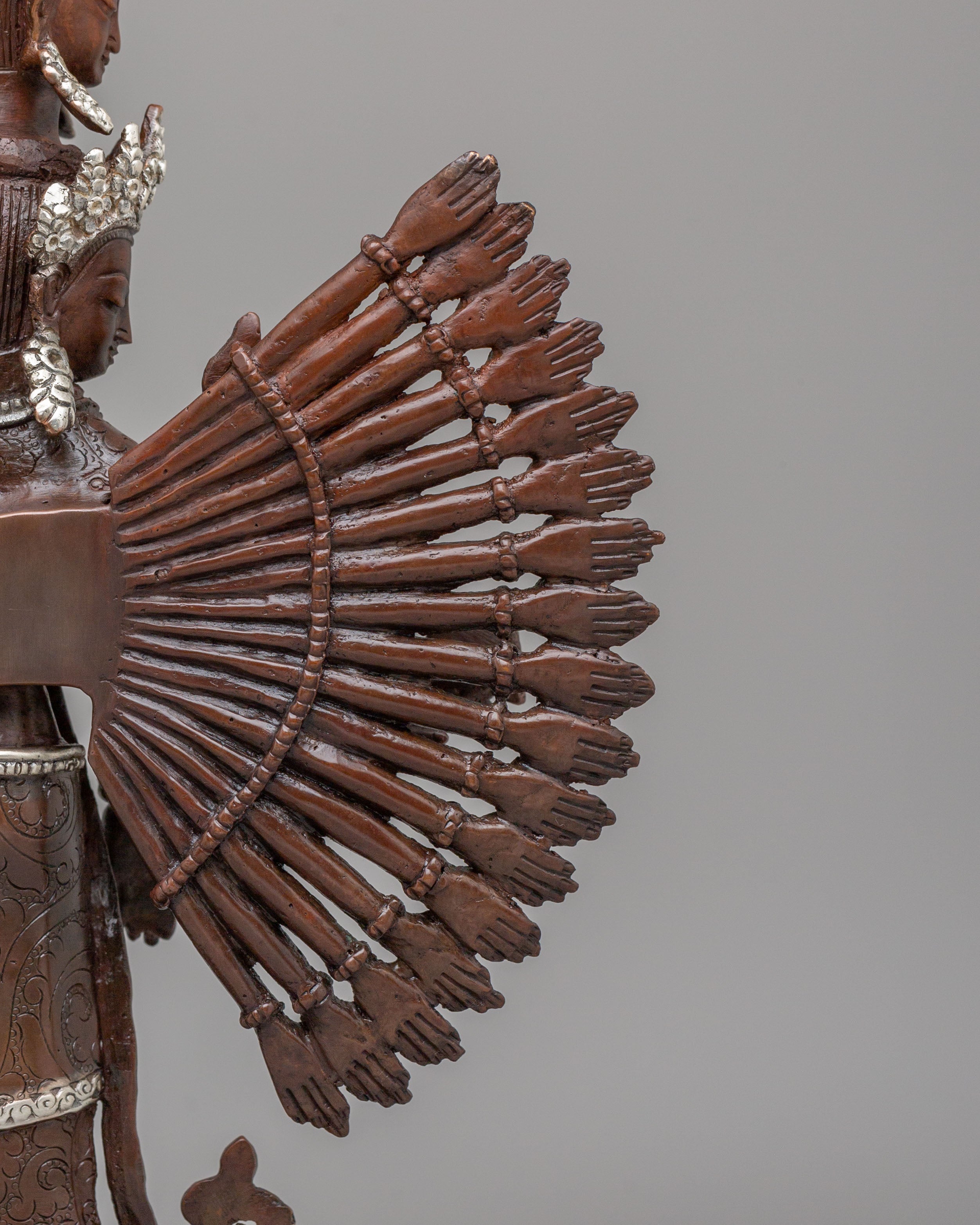 Thousand-Armed Chenrezig Sculpture | Symbol of Compassion