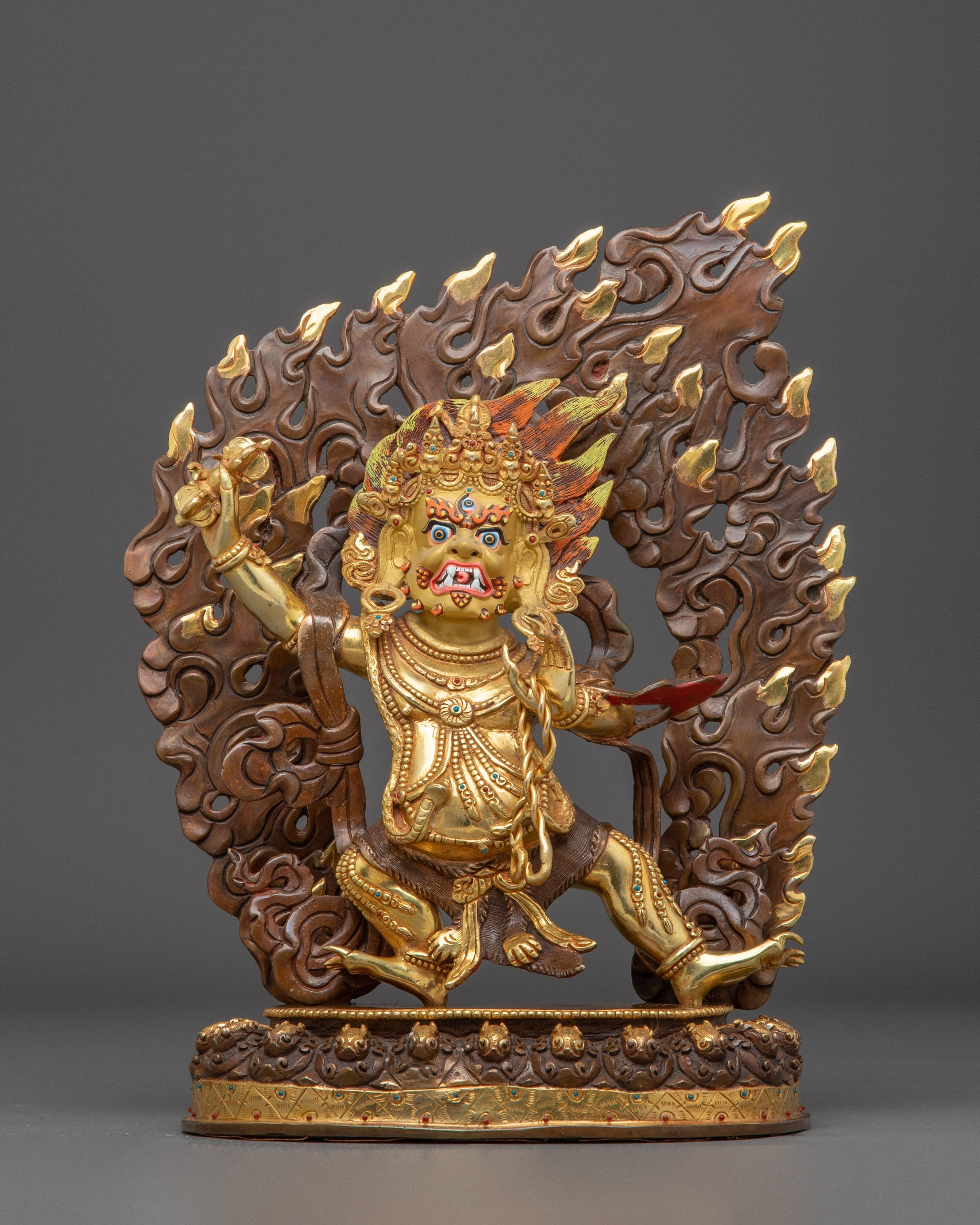 Tibetan Vajrapani Bodhisattva Statue | Spiritual Home Decor
