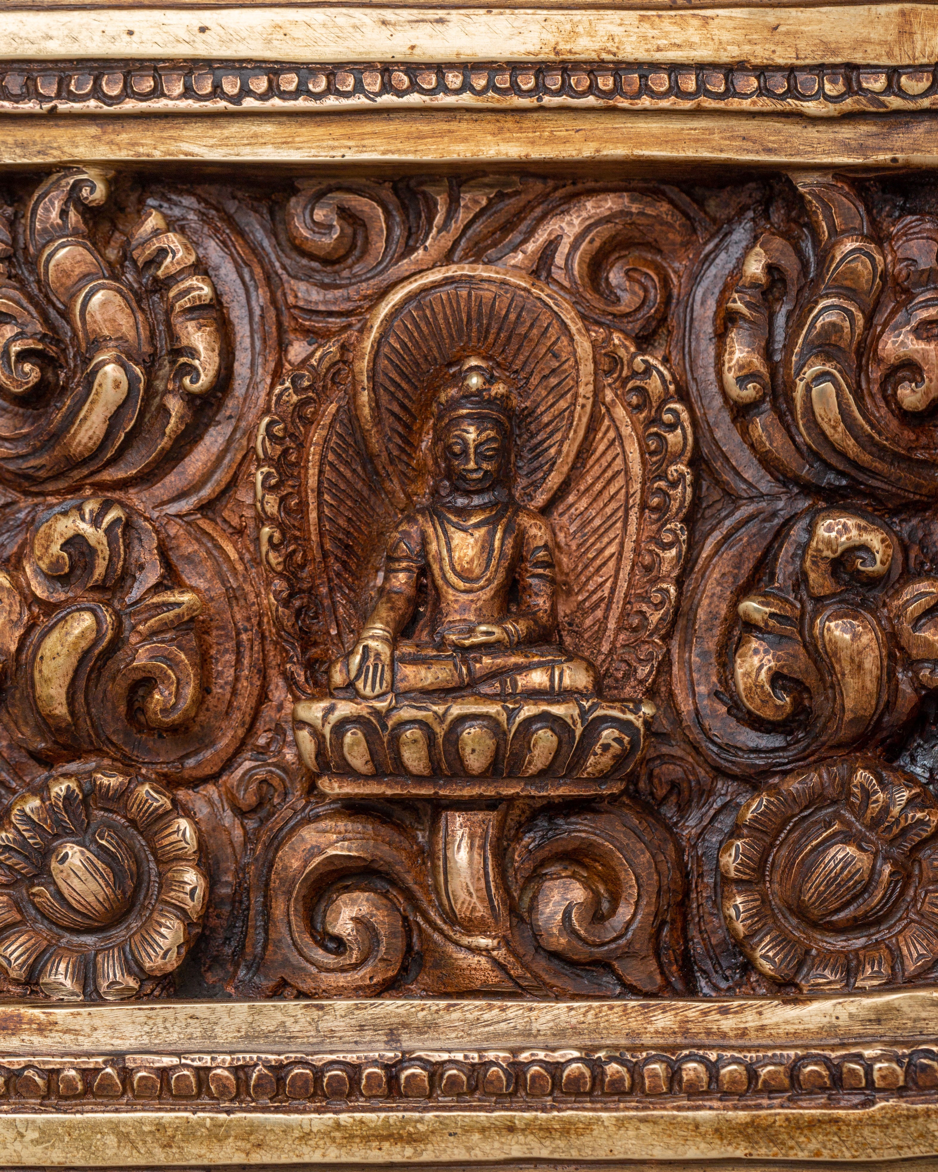 Decorative Buddhist Decor | Five Dhyani Buddha Decor