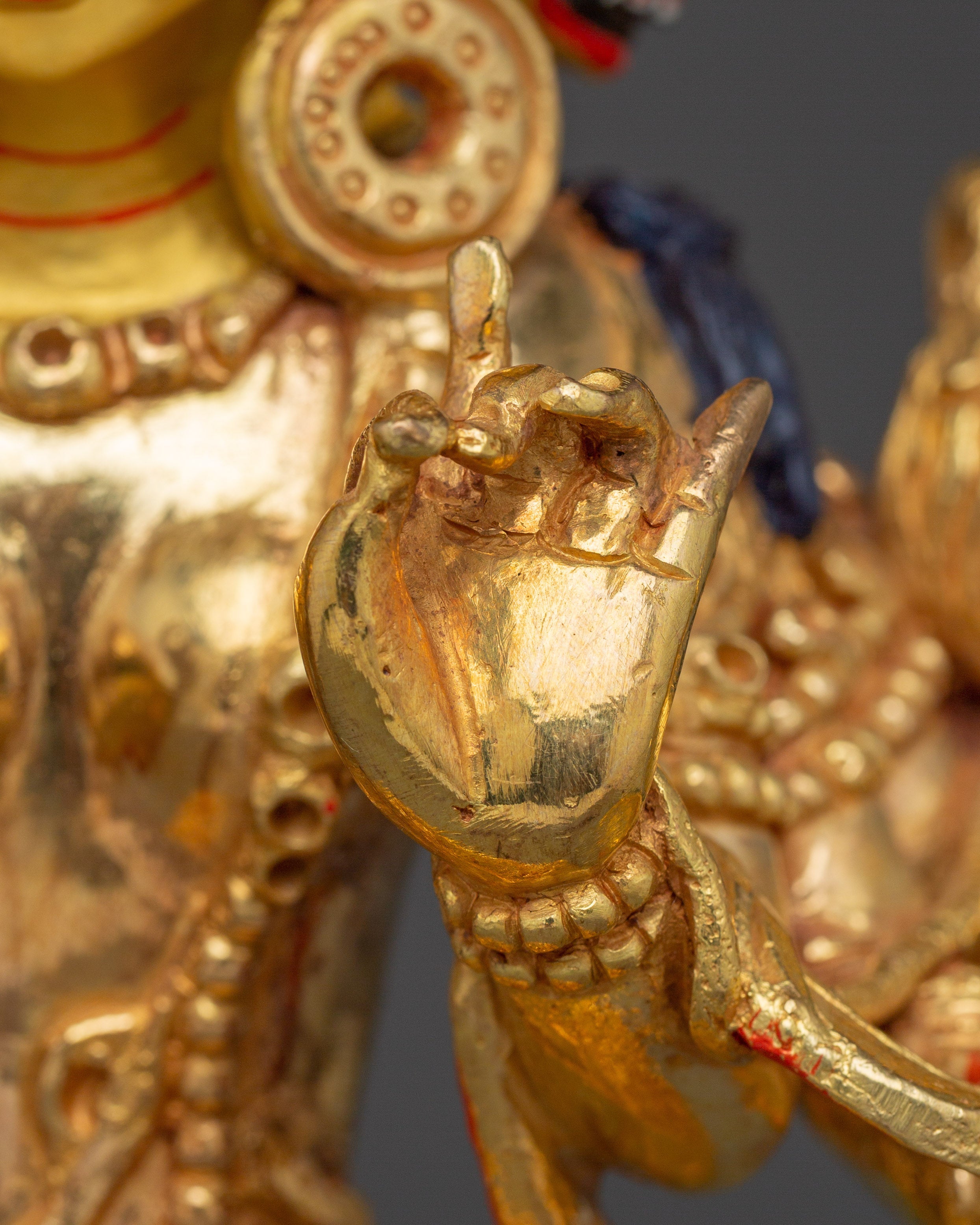 Handcrafted Marichi Gold Gilded Statue | Protector and Symbol of Enlightenment