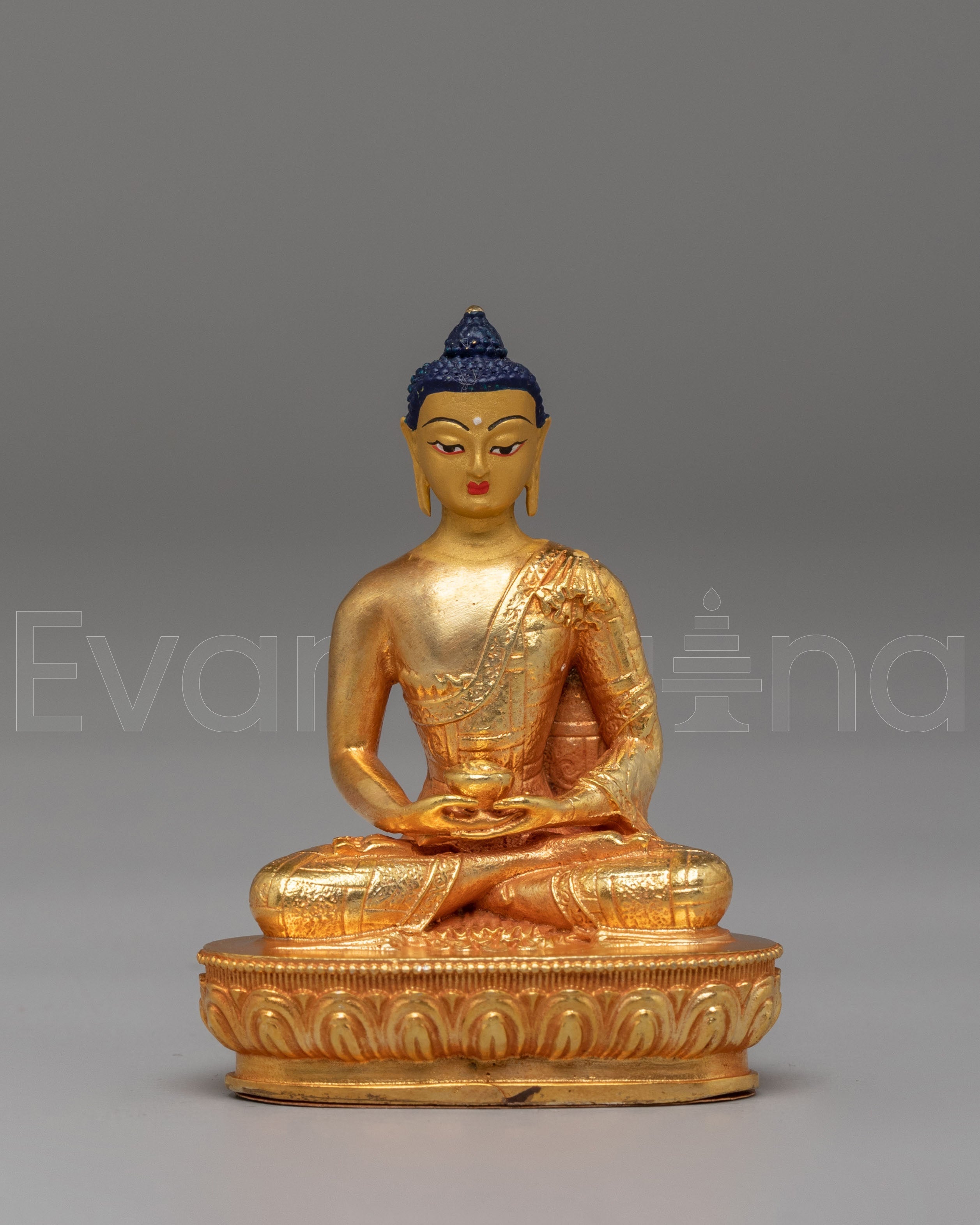 Spiritual Altar Box with Statue | Sacred Decor for Meditation & Rituals