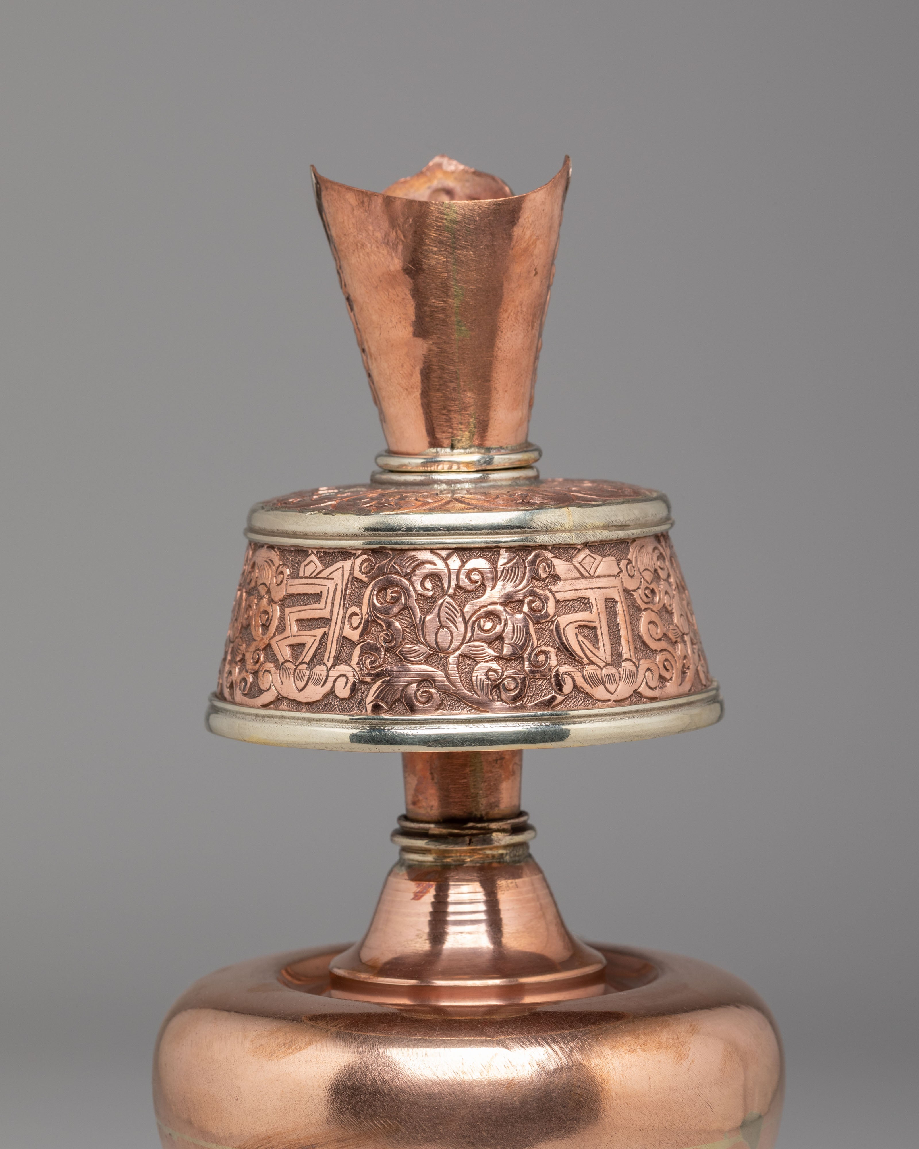 Himalayan Sacred Ritual Bhumba | Traditional Tibetan Offering Vessel