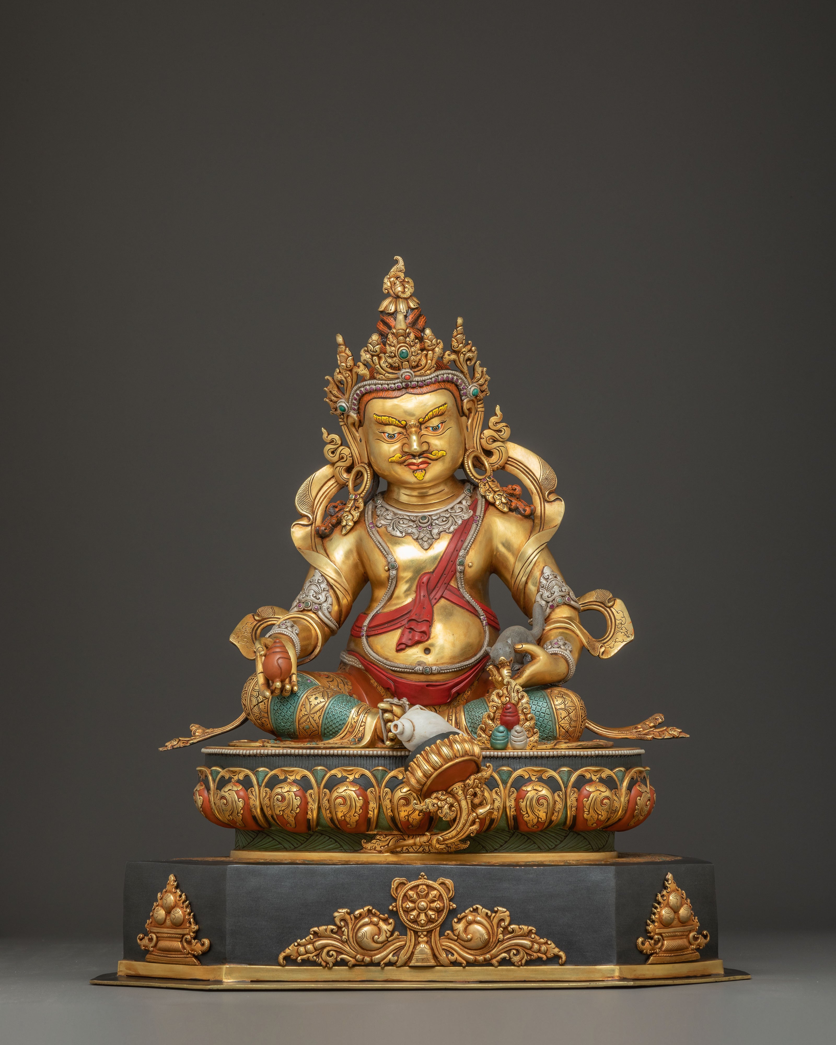 Handcrafted Dzambhala Statue | Wealth and Prosperity of Deity