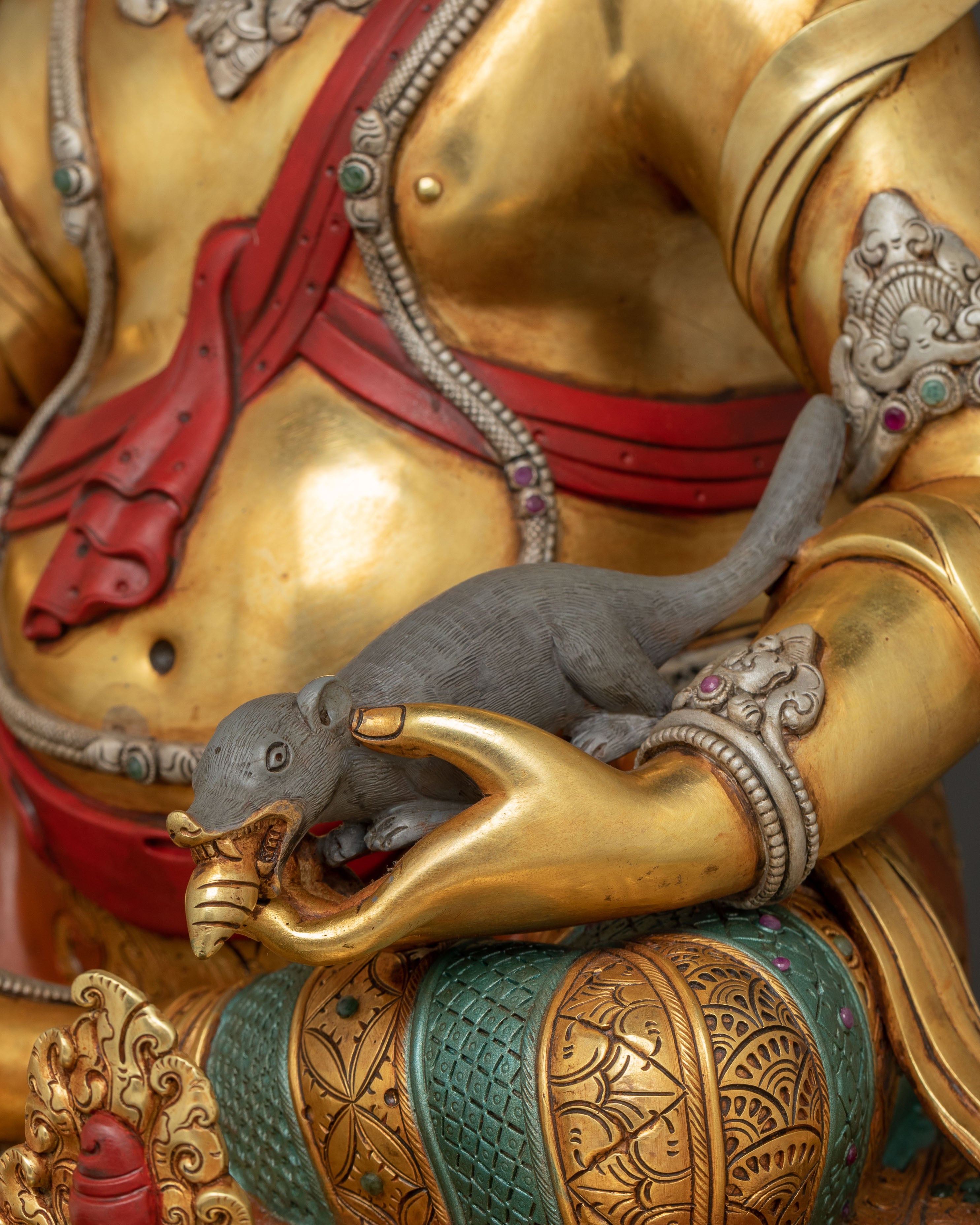 Handcrafted Dzambhala Statue | Wealth and Prosperity of Deity