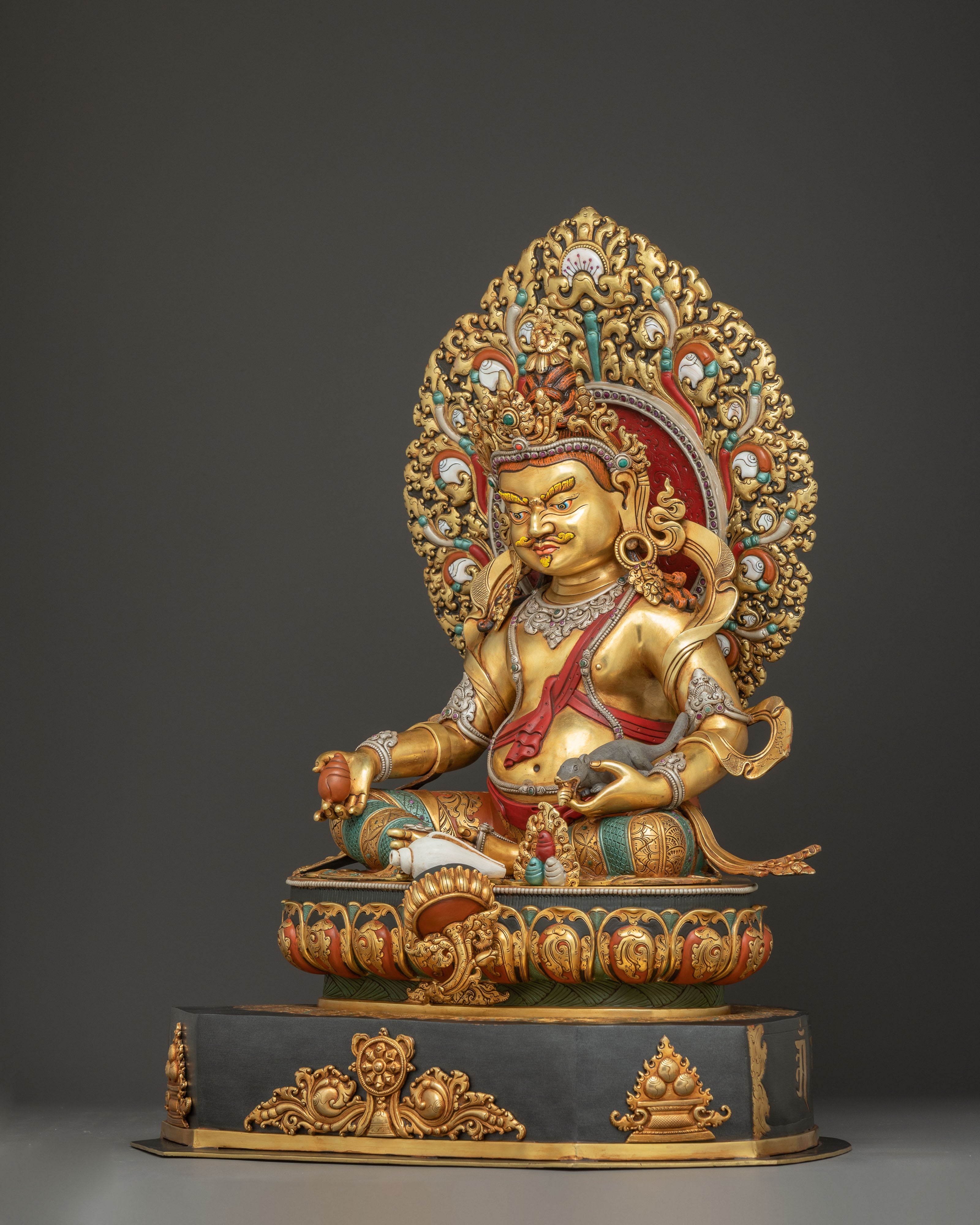 Handcrafted Dzambhala Statue | Wealth and Prosperity of Deity