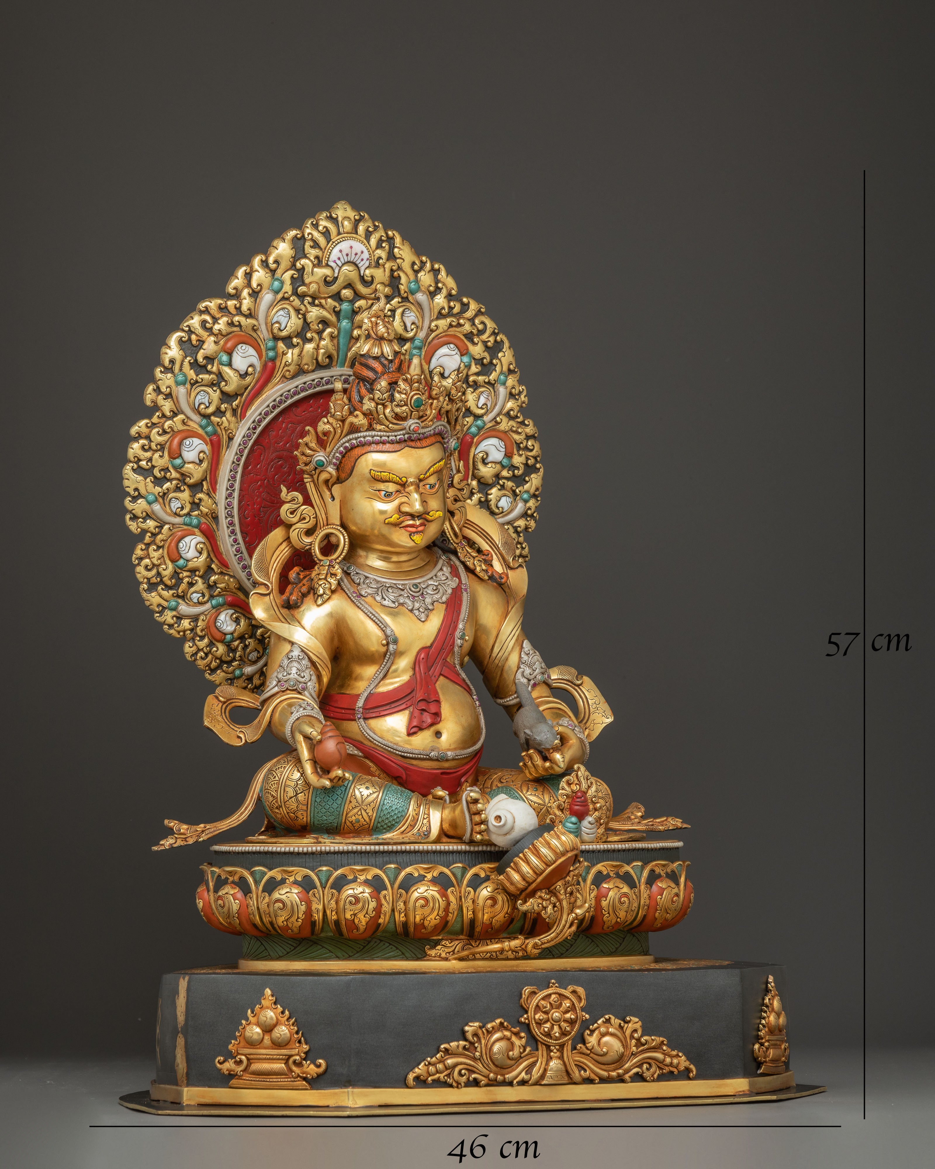 Handcrafted Dzambhala Statue | Wealth and Prosperity of Deity
