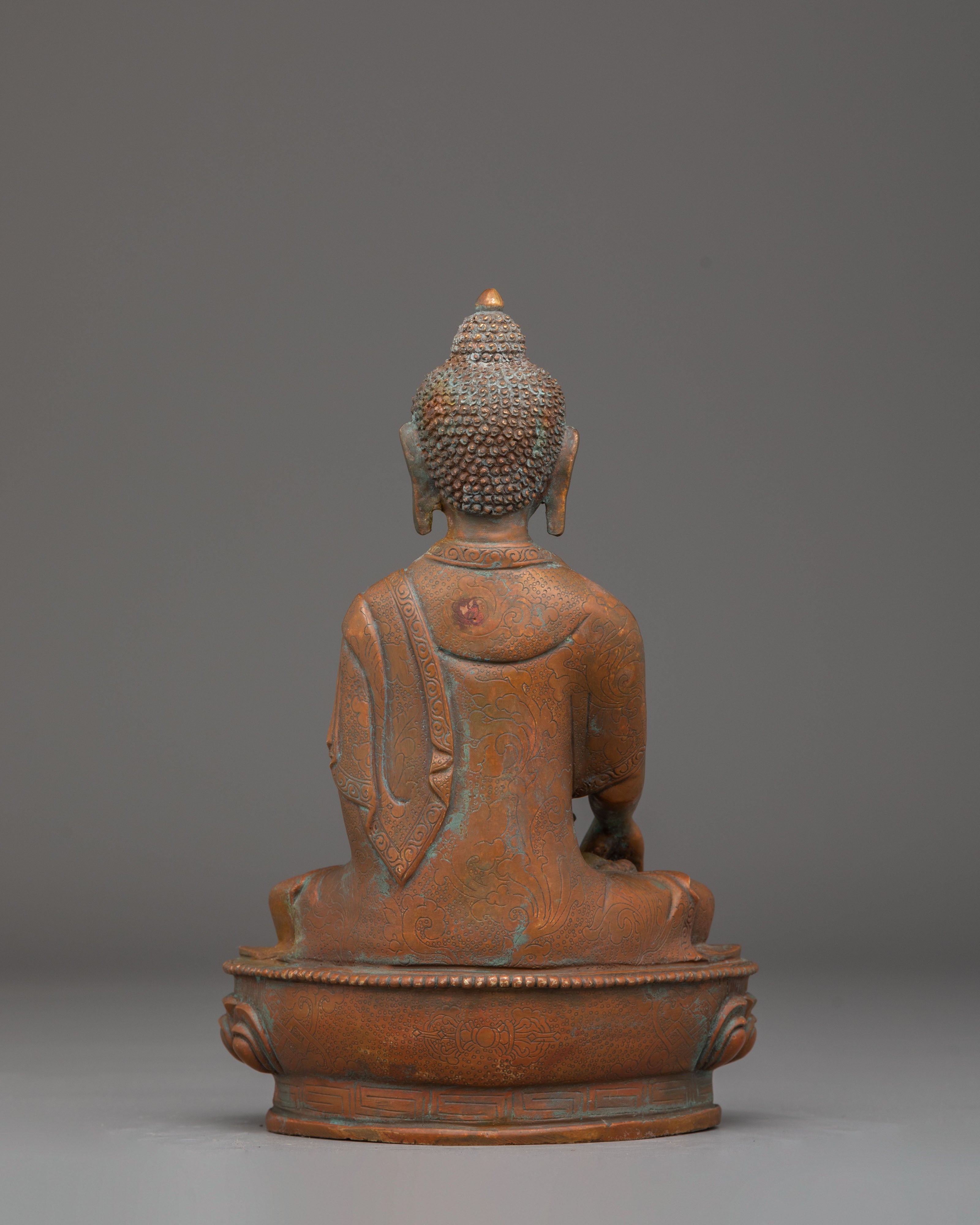 Buddhist Artwork of Shakyamuni Buddha | Peaceful Deity