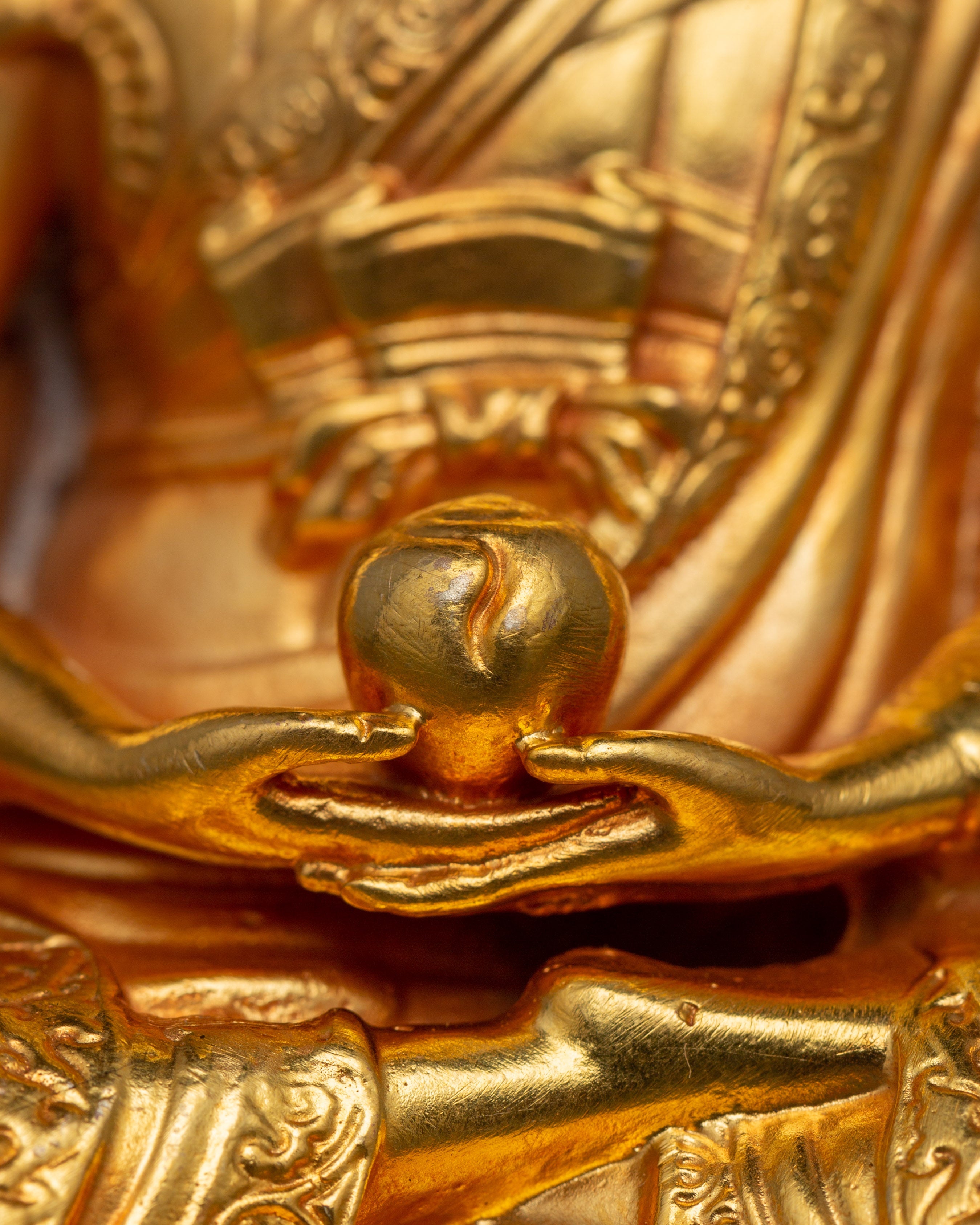 Handcrafted Tibetan Marpha Set | Marpha, Gongopa & Milarepa Statues