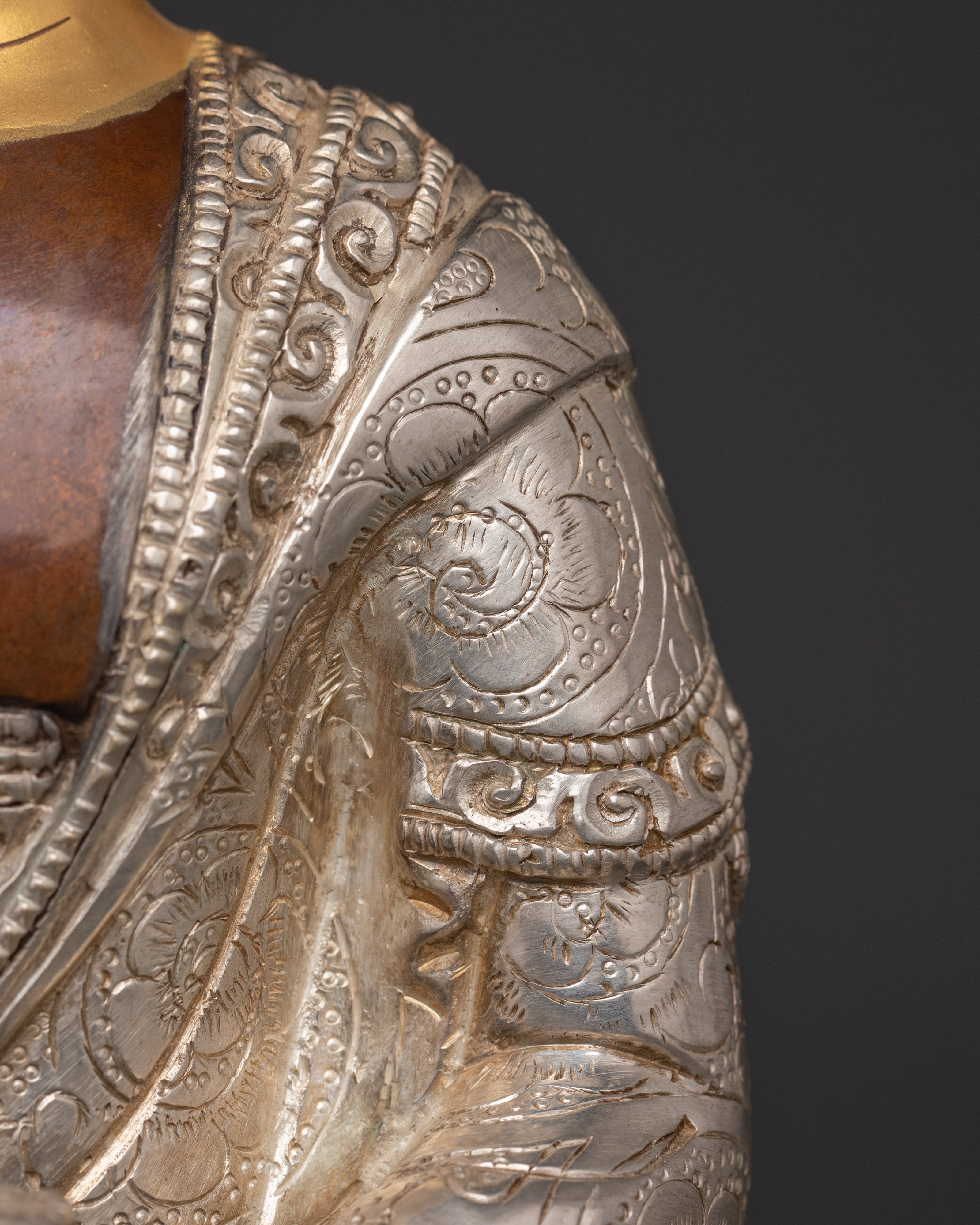 Sacred Buddha Shakyamuni Handcrafted Statue | Himalayan Spiritual Art