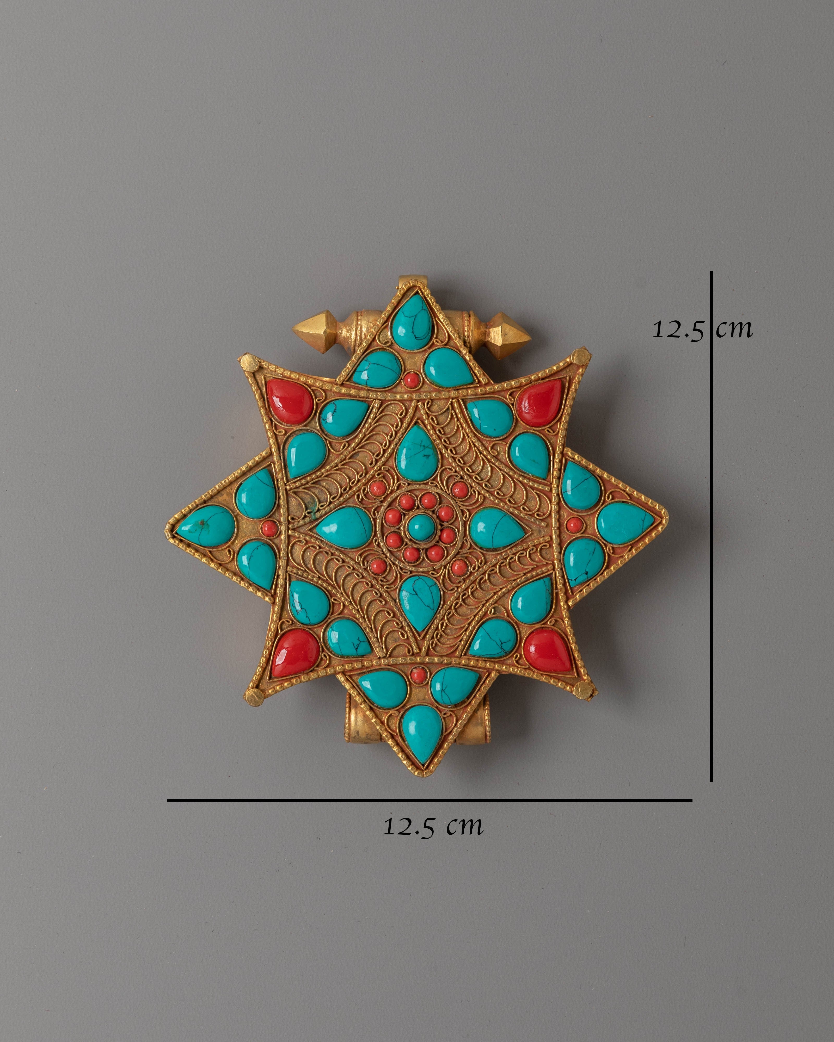 Ghau Box Locket for Accessories | Buddhist Amulet Pendant Box