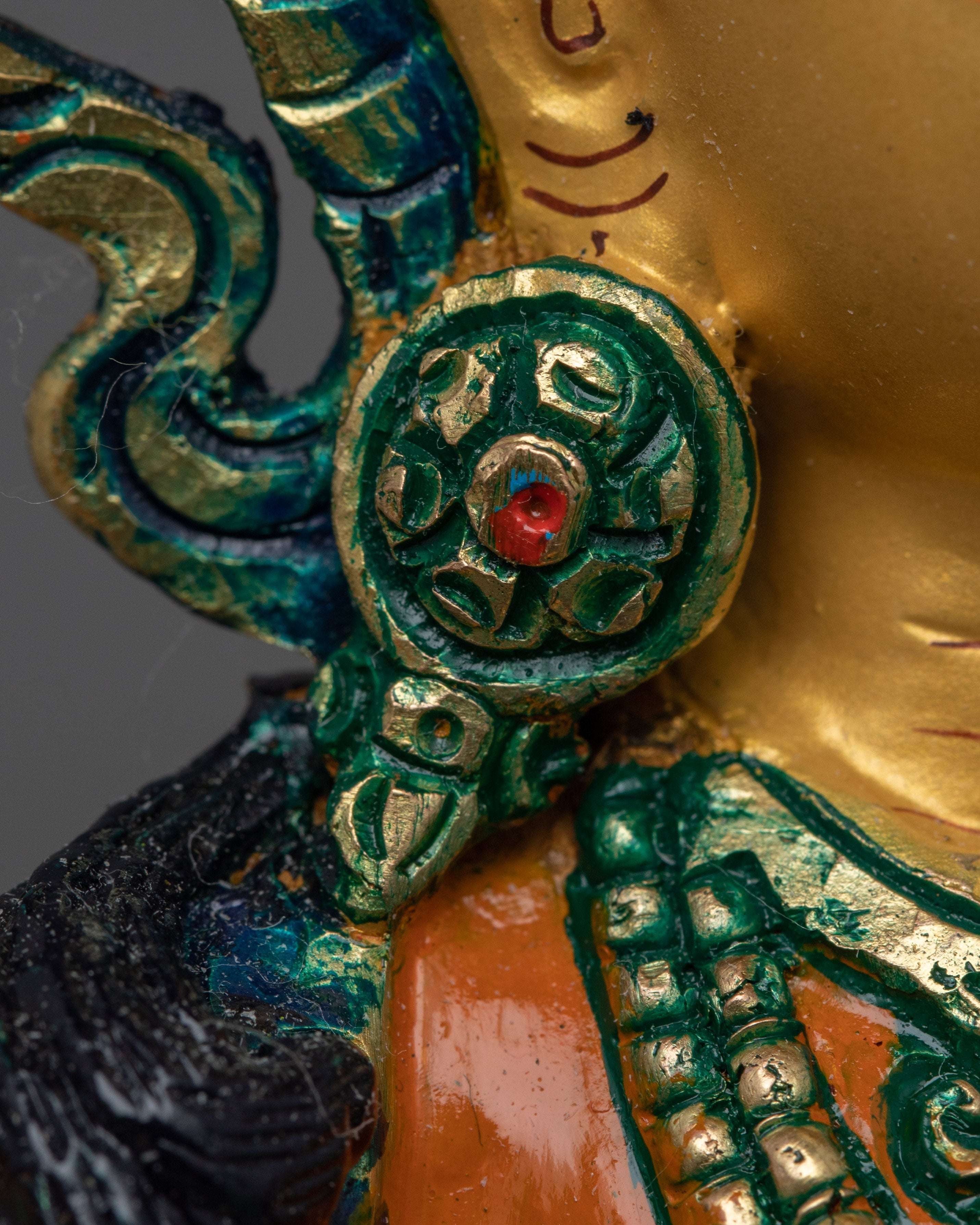 Enlightened Deity Manjushri Figurine | Spiritual Figure for Meditation