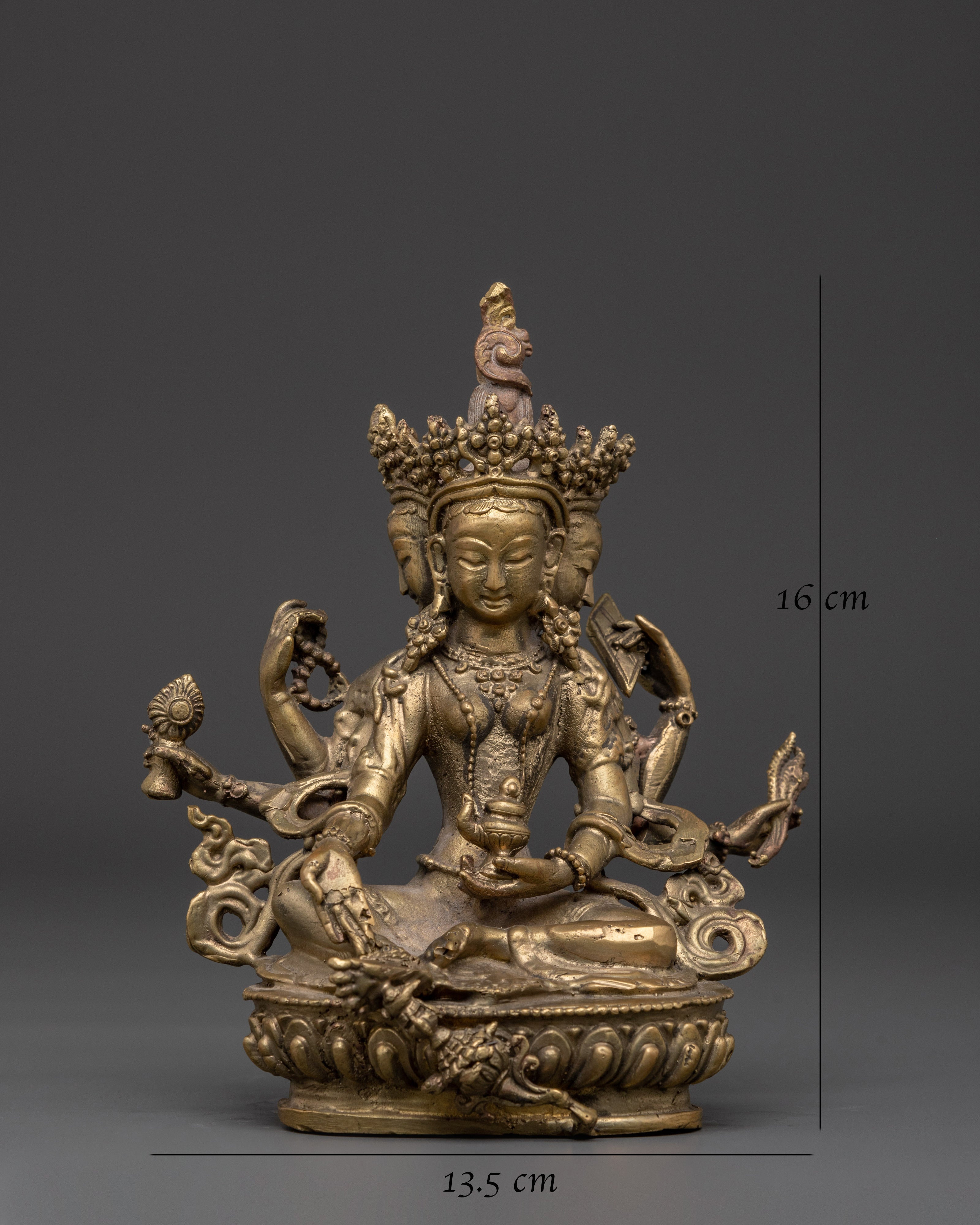 Prosperity Vasudhara Goddess Statue | Buddhist Goddess of Wealth and Abundance
