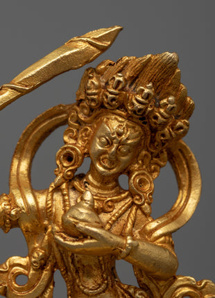 Dancing Dakini Khadga Yogini Statue | Embrace Divine Energy and Freedom