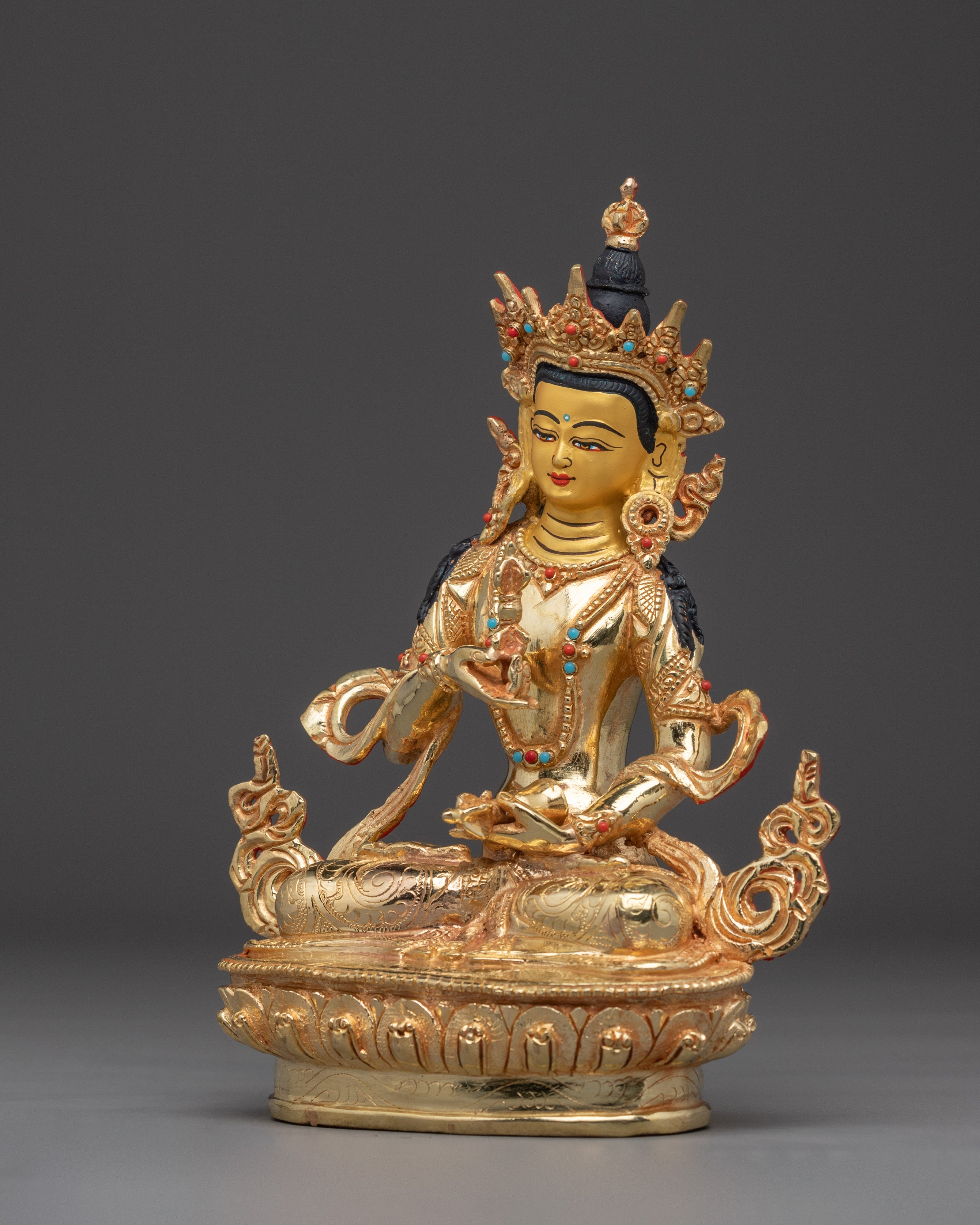 Tibetan Art of Vajrasattva | Handmade Sculpture