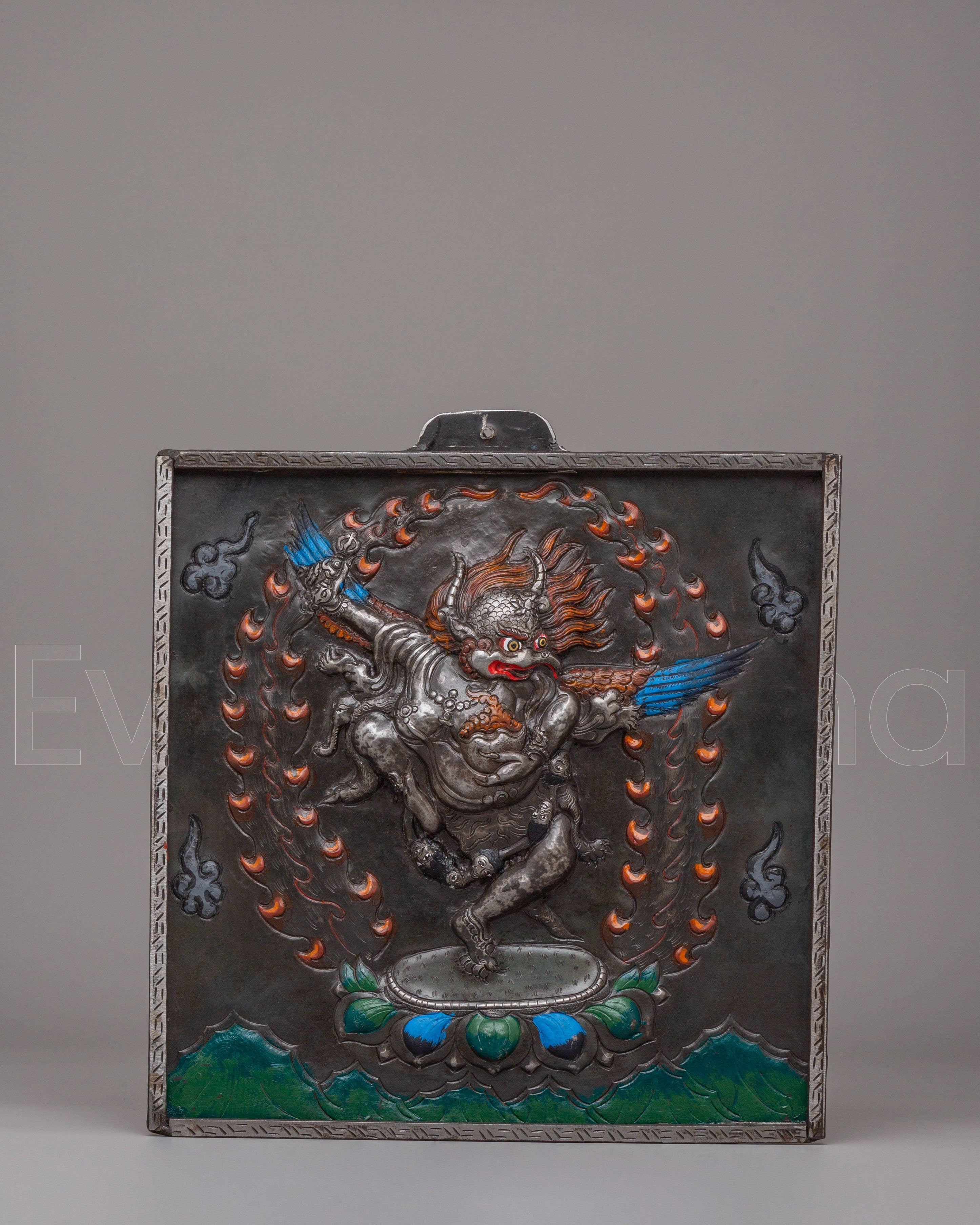 Handmade Ritual Garuda Wall Hanging | Symbol of Protection and Strength