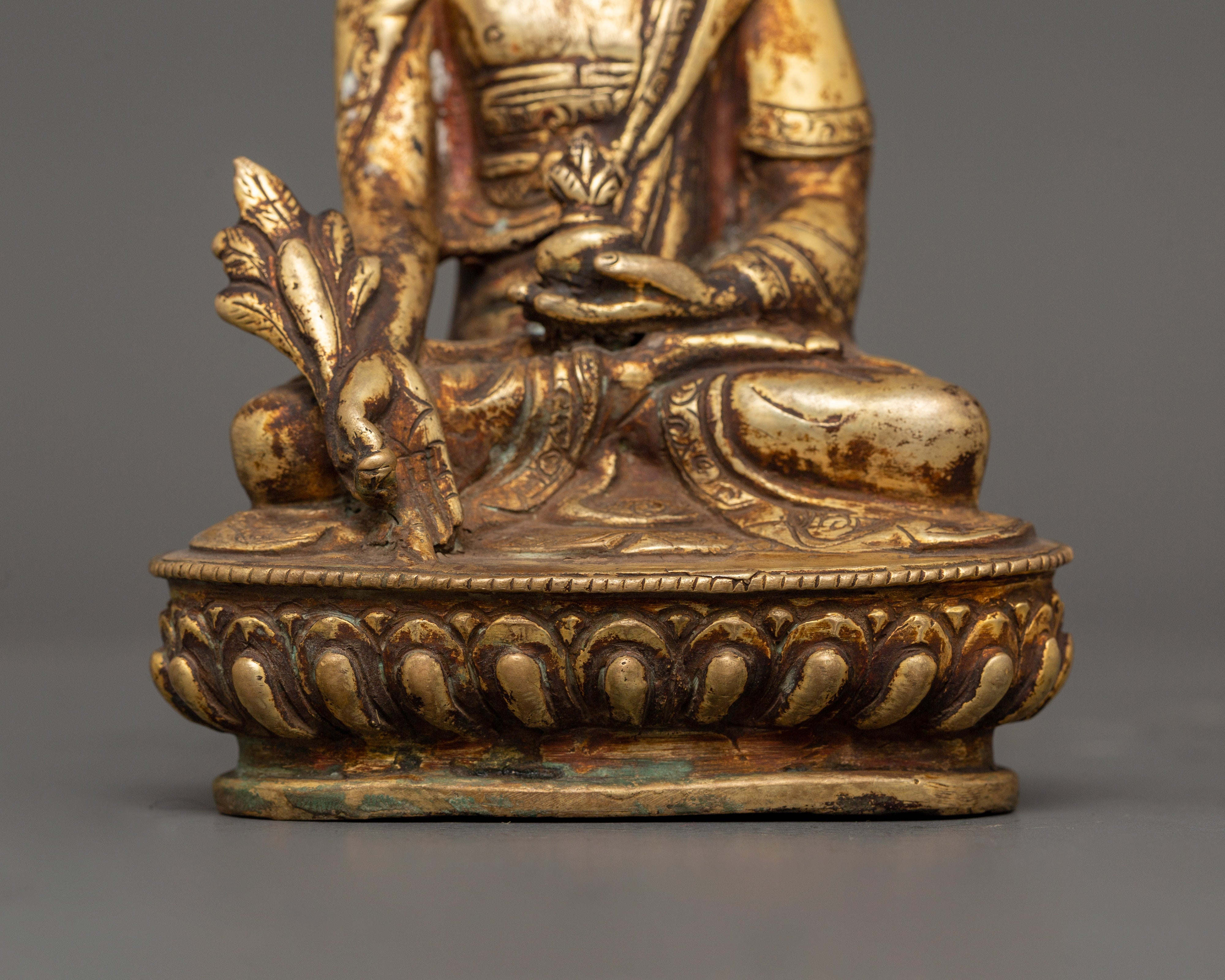 The Medicine Buddha Copper Statue | The Divine Heale