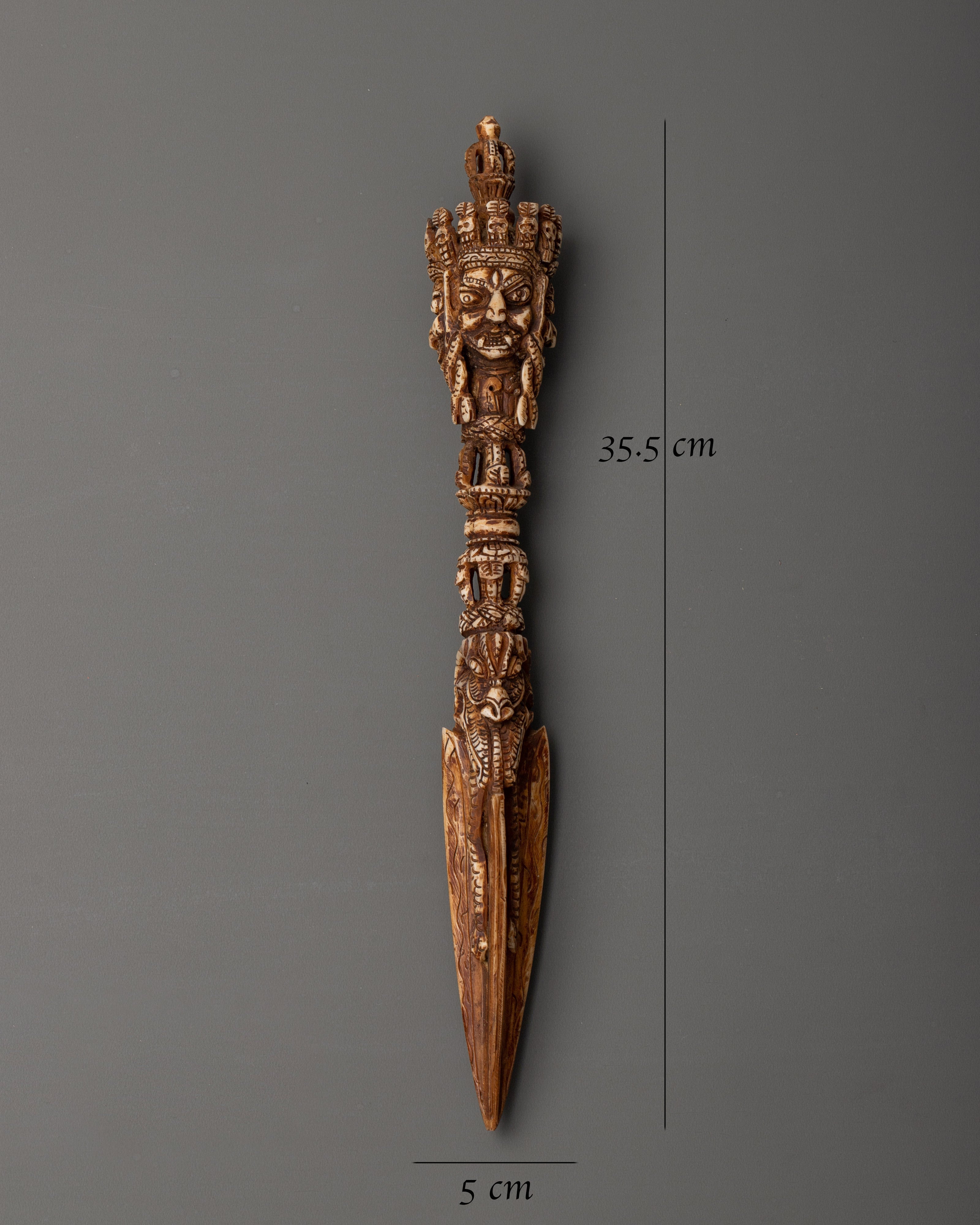 Phurba Buddhist Ritual Tool | Traditional Tibetan Craft
